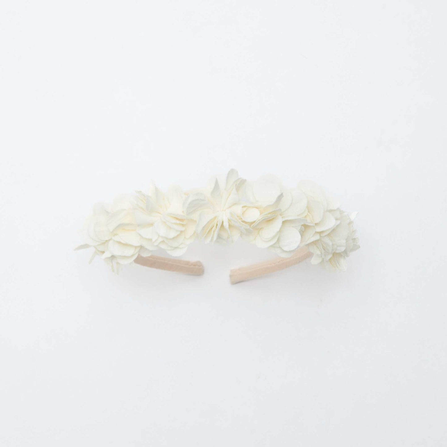 Serre-tête fleuri BLANC
