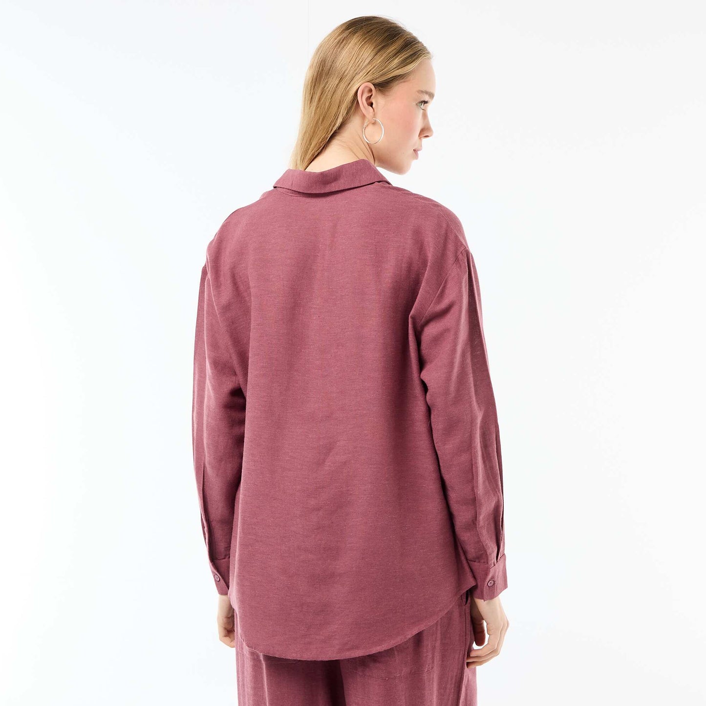 Chemise en lin mélangé ROSE