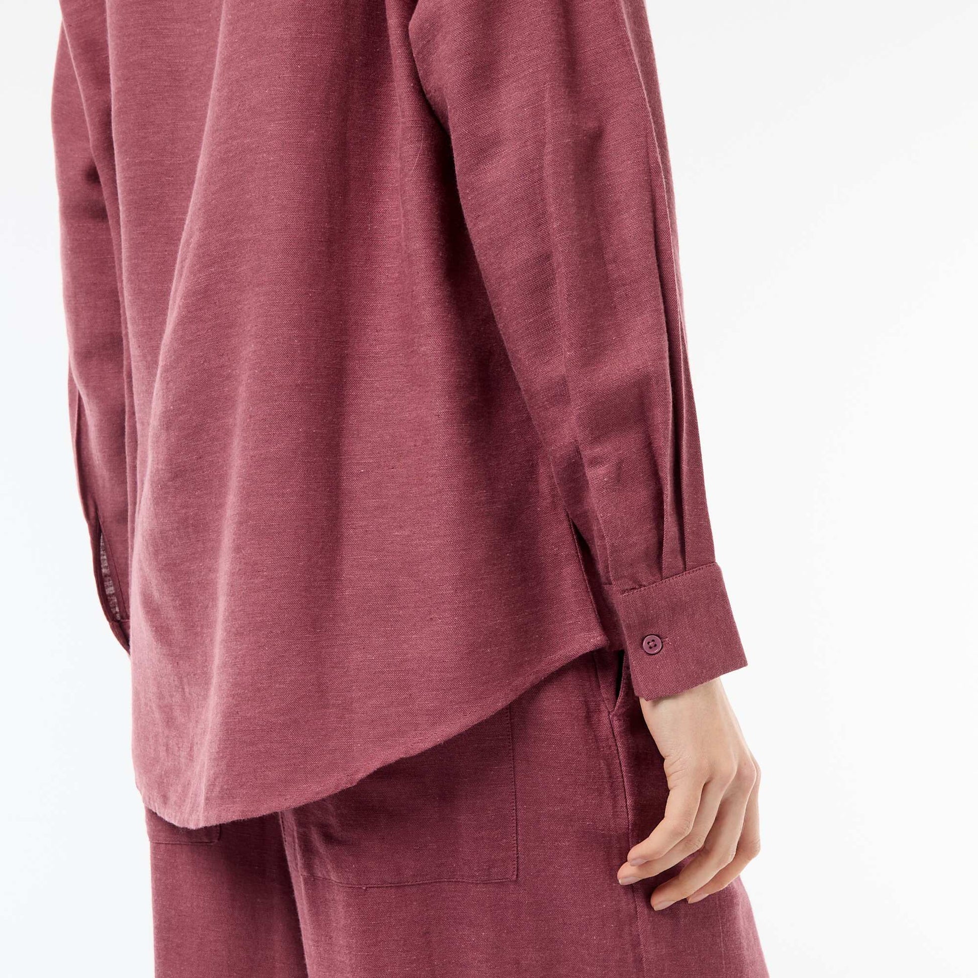 Chemise en lin mélangé ROSE