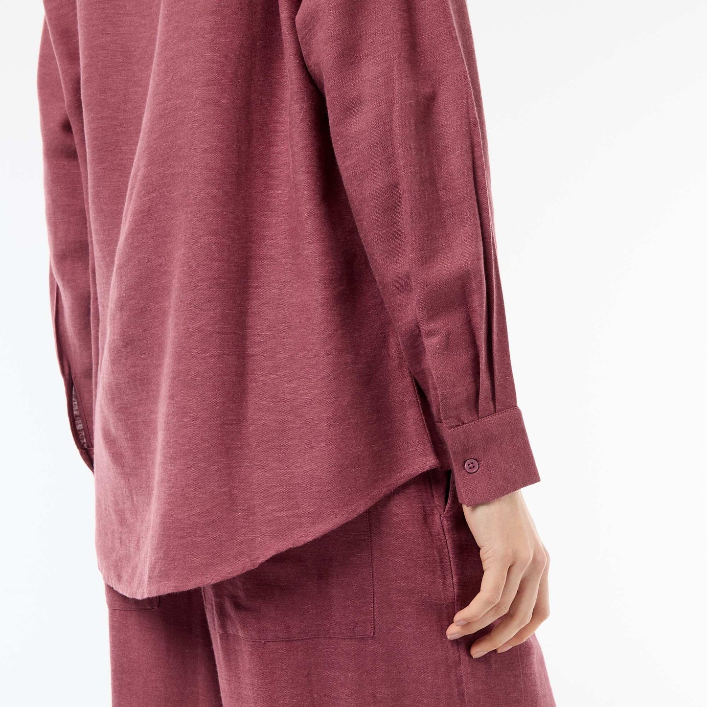 Chemise en lin mélangé ROSE