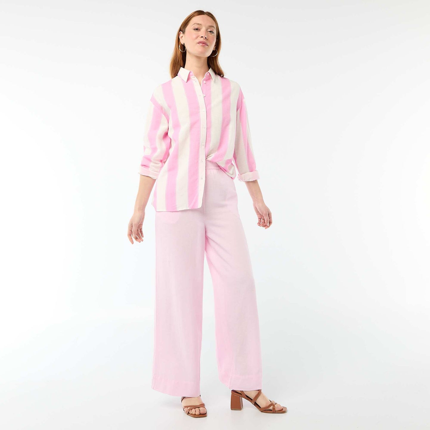 Chemise en lin mélangé ROSE