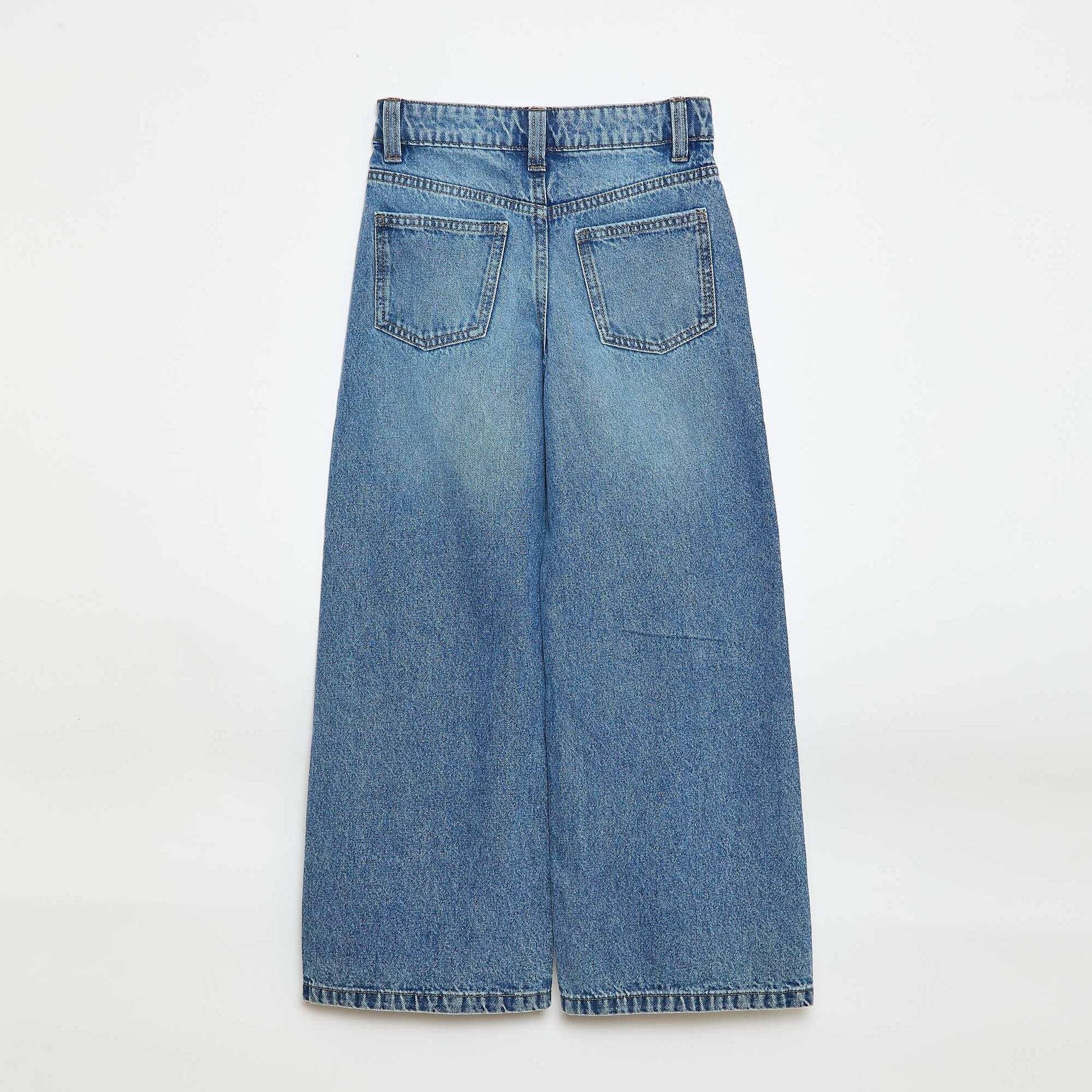 Pantalon en denim BLEU