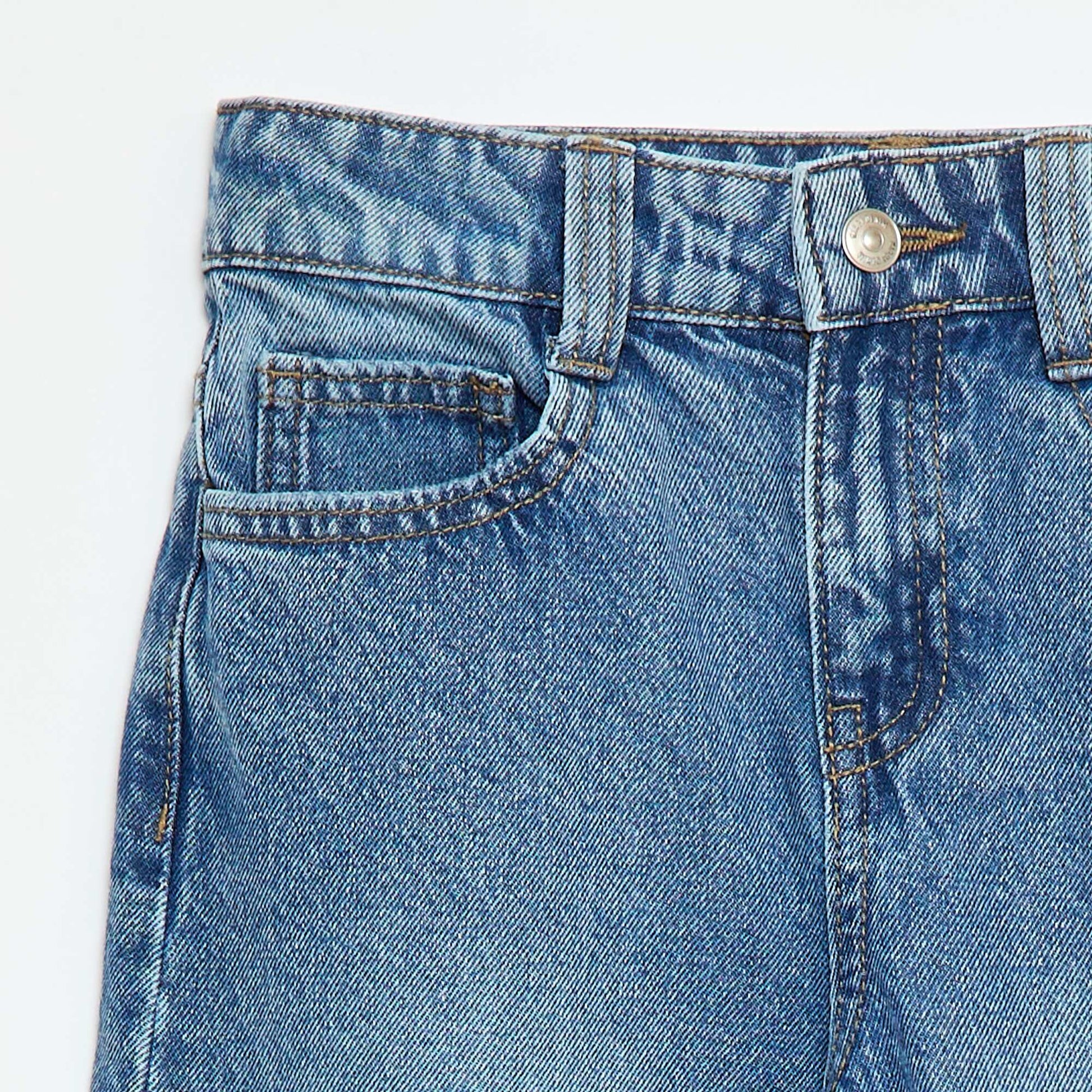 Pantalon en denim BLEU