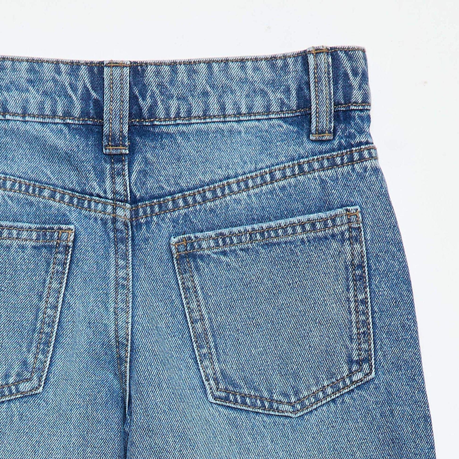 Pantalon en denim BLEU