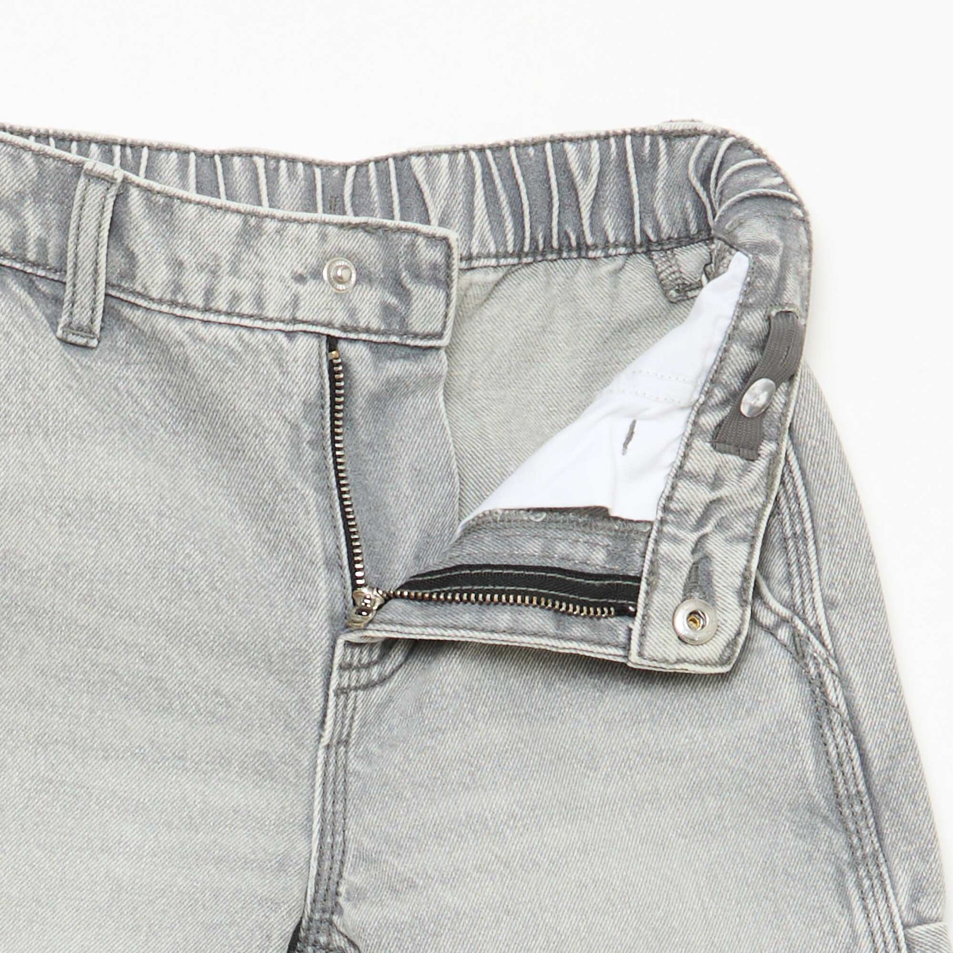 Jean loose à grandes poches GRIS