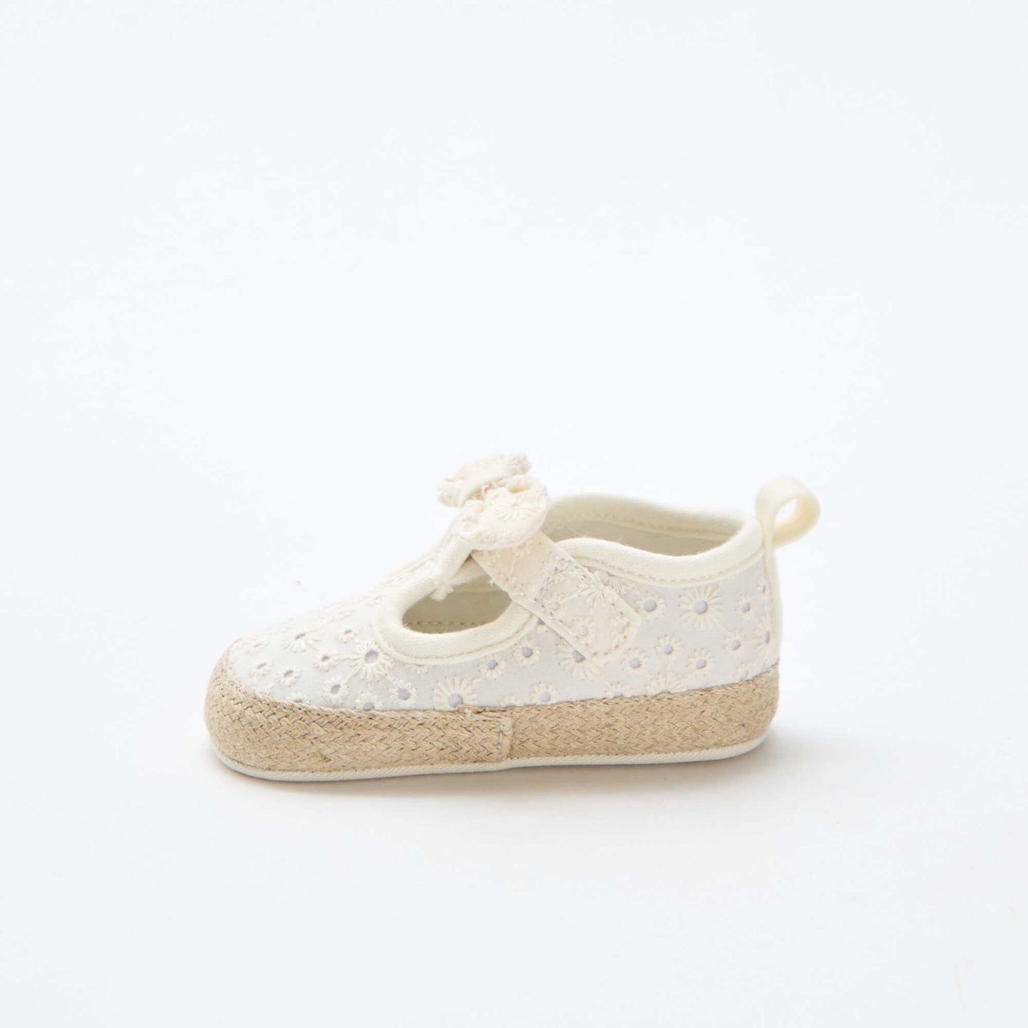 Chaussures en toile macramé BEIGE