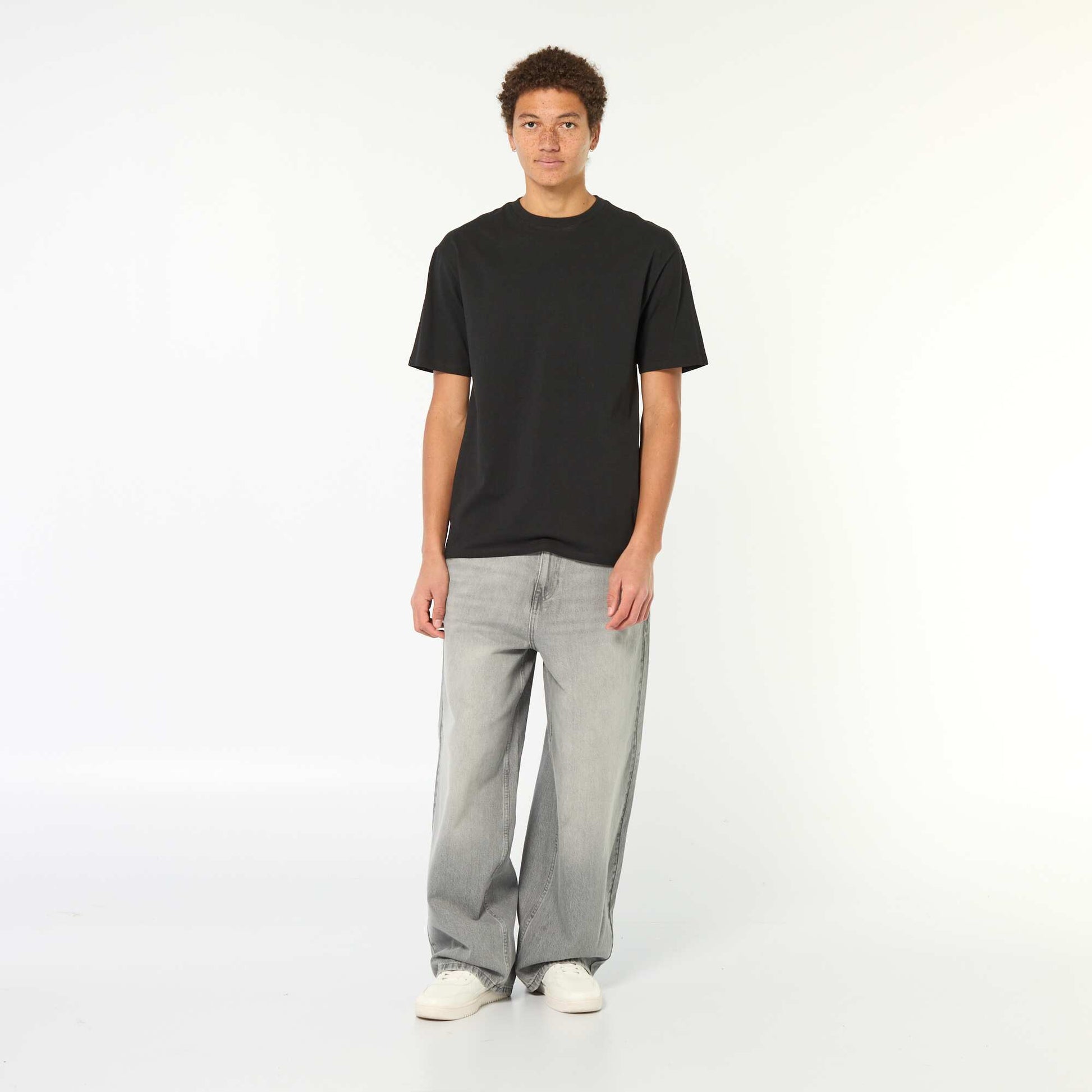 Jean baggy GRIS