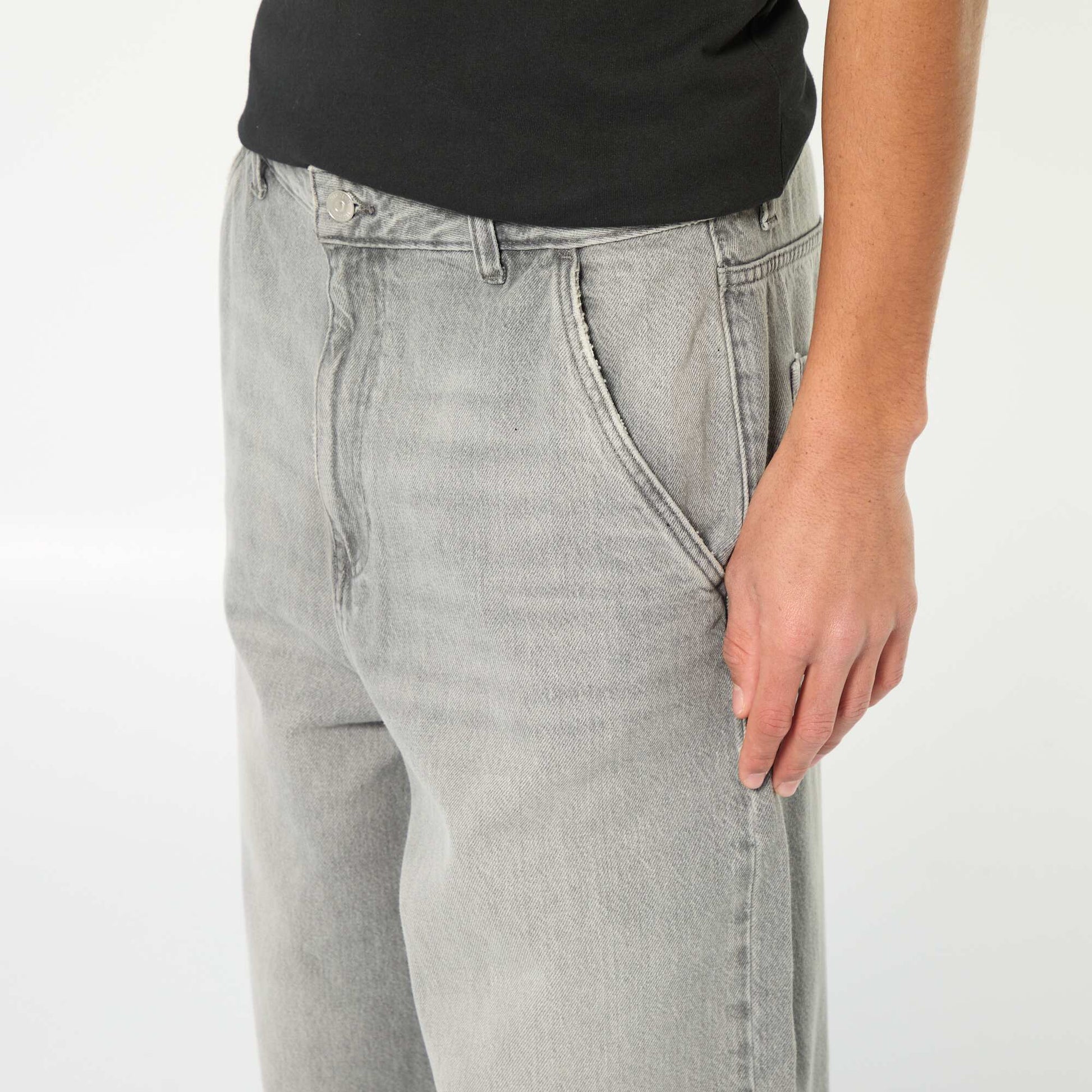 Jean baggy GRIS