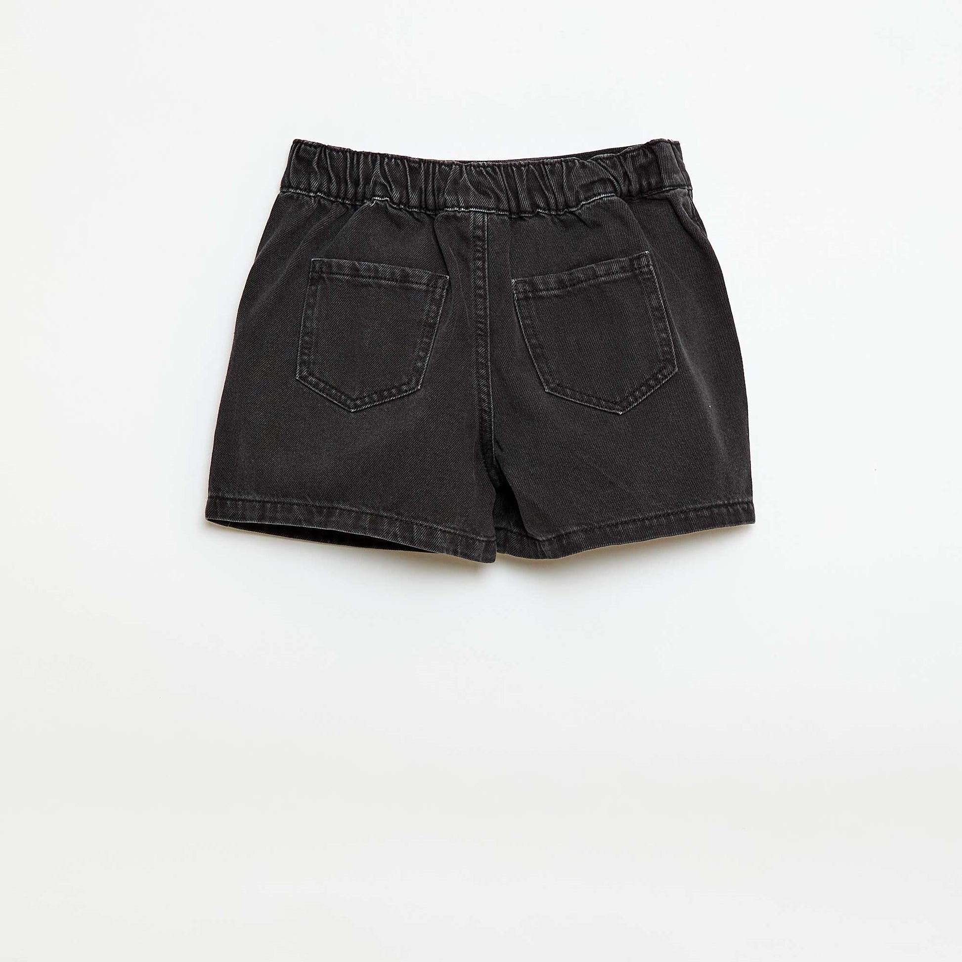 Jupe short en jean GRIS