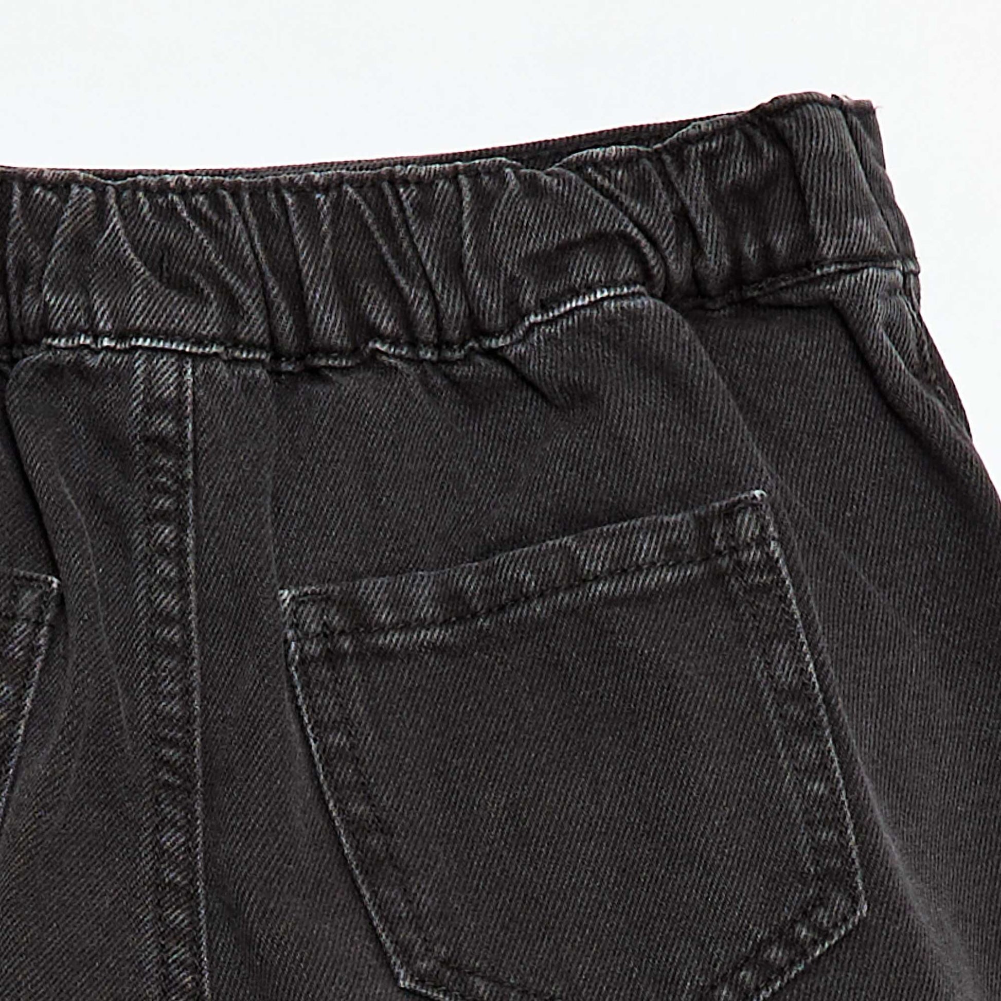 Jupe short en jean GRIS