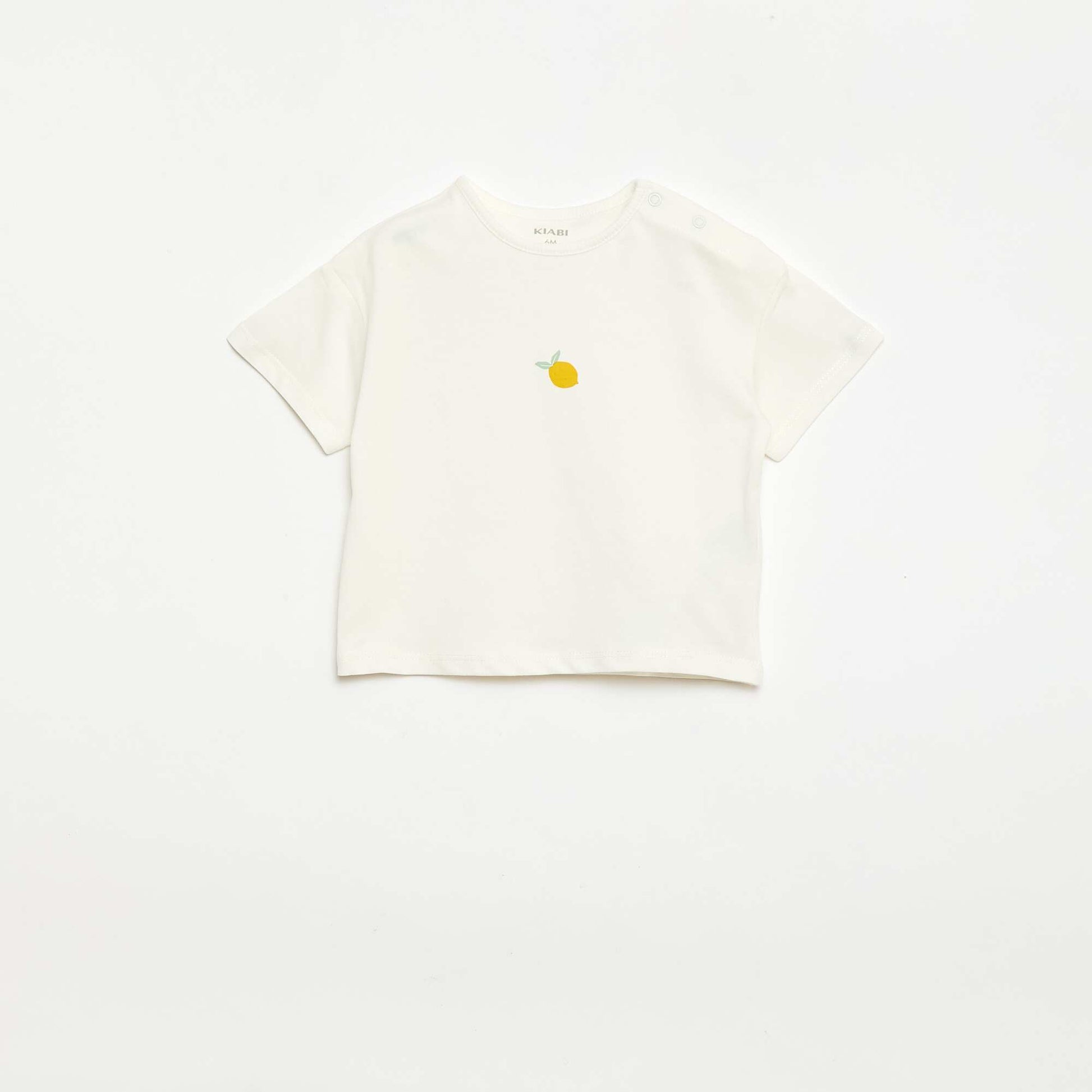 Ensemble 2 pièces T-shirt + legging JAUNE
