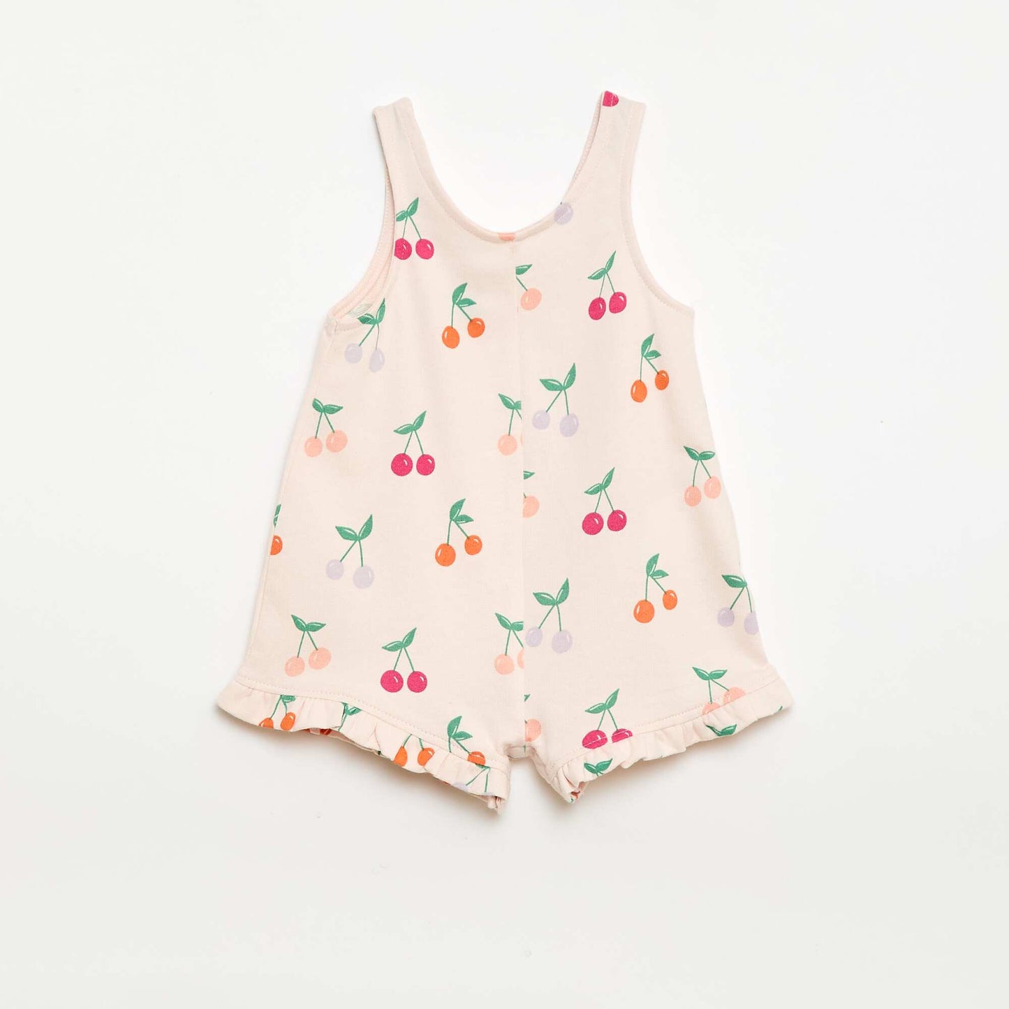 Ensemble 2 pièces T-shirt + combishort ROSE