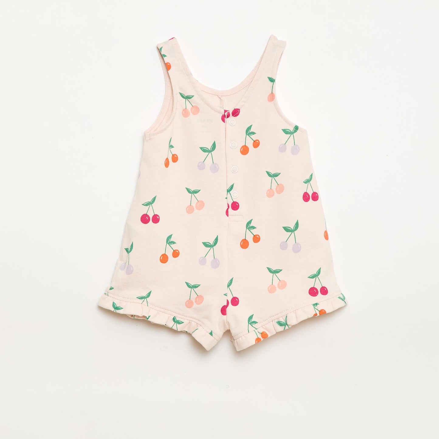 Ensemble 2 pièces T-shirt + combishort ROSE