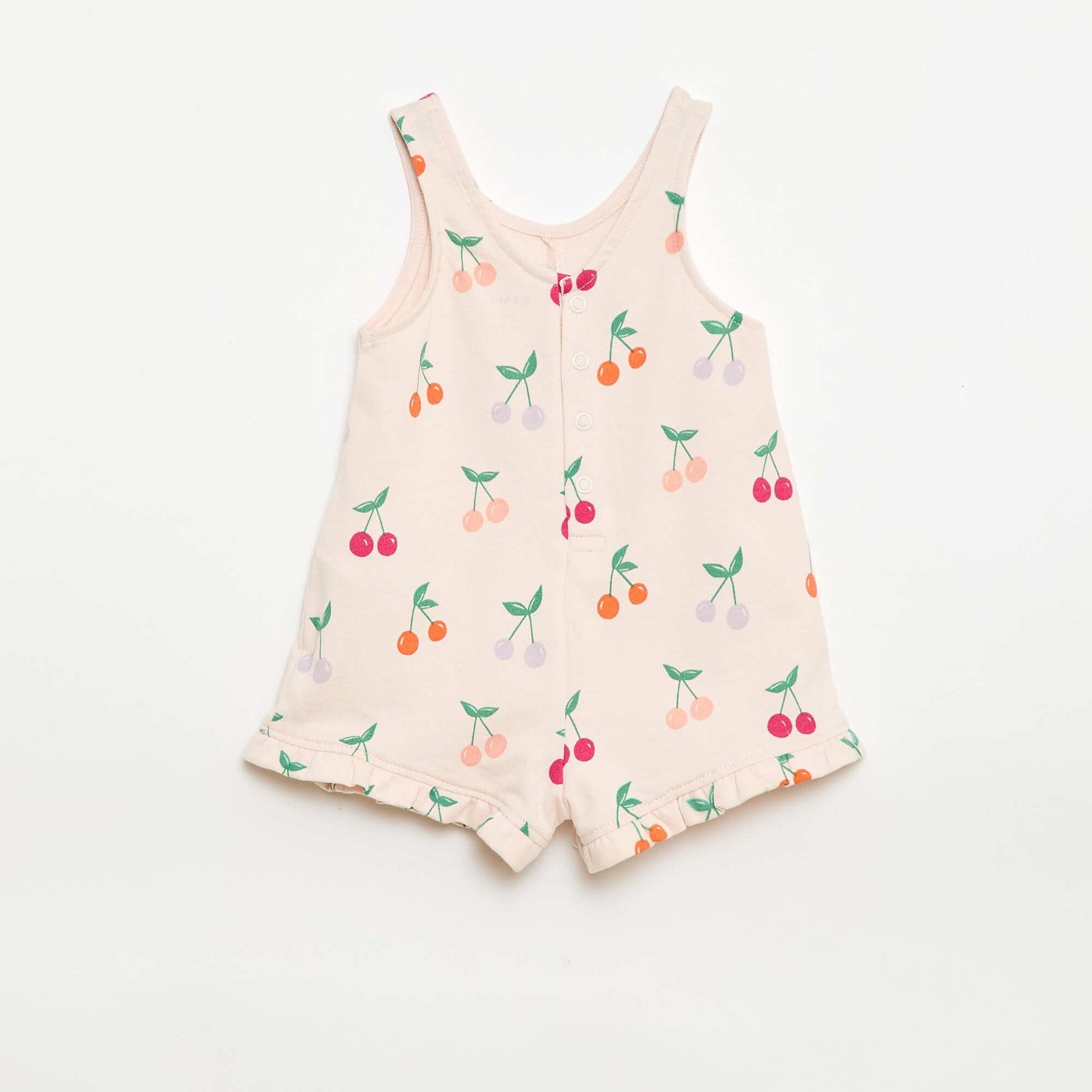 Ensemble 2 pièces T-shirt + combishort ROSE