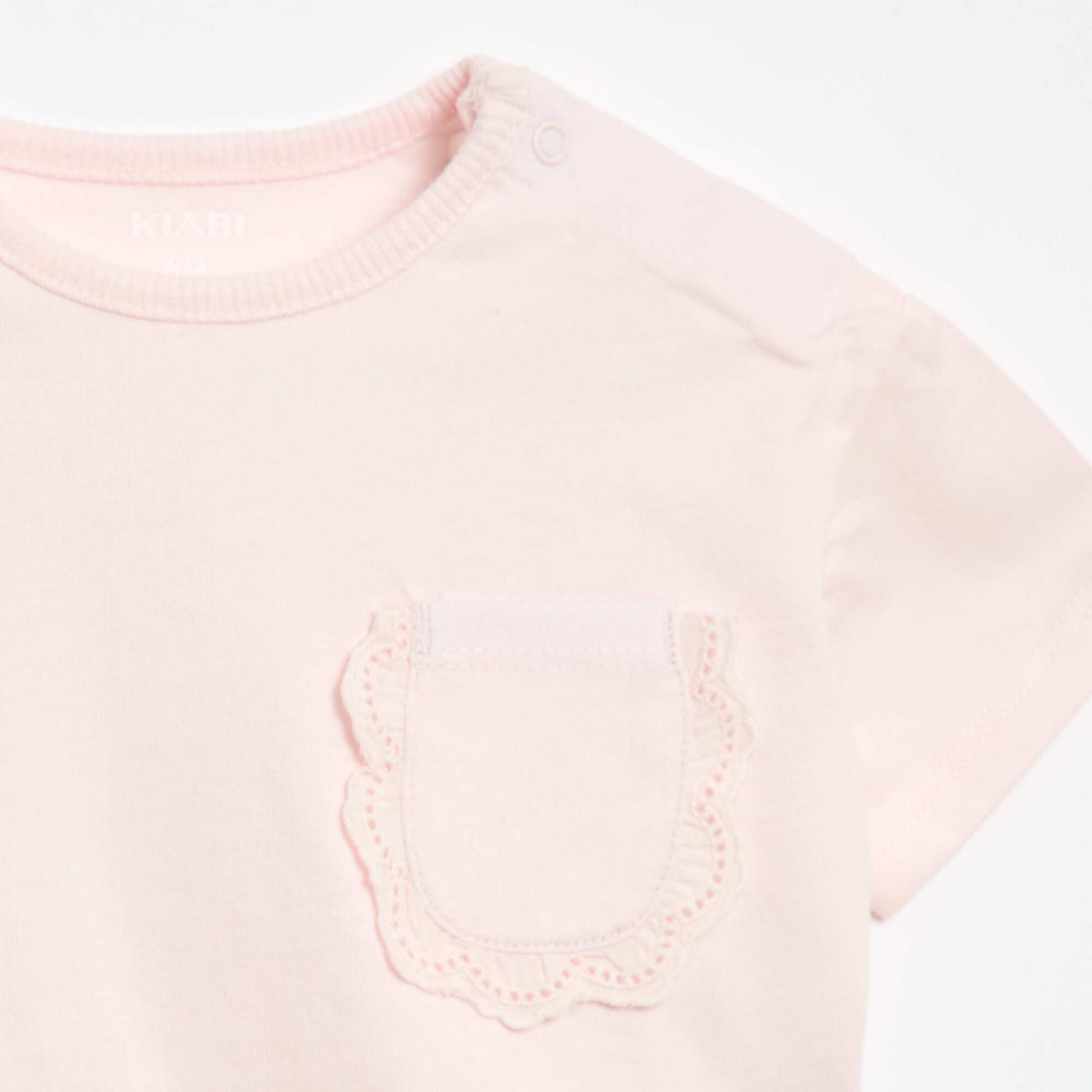 Ensemble 2 pièces T-shirt + legging ROSE