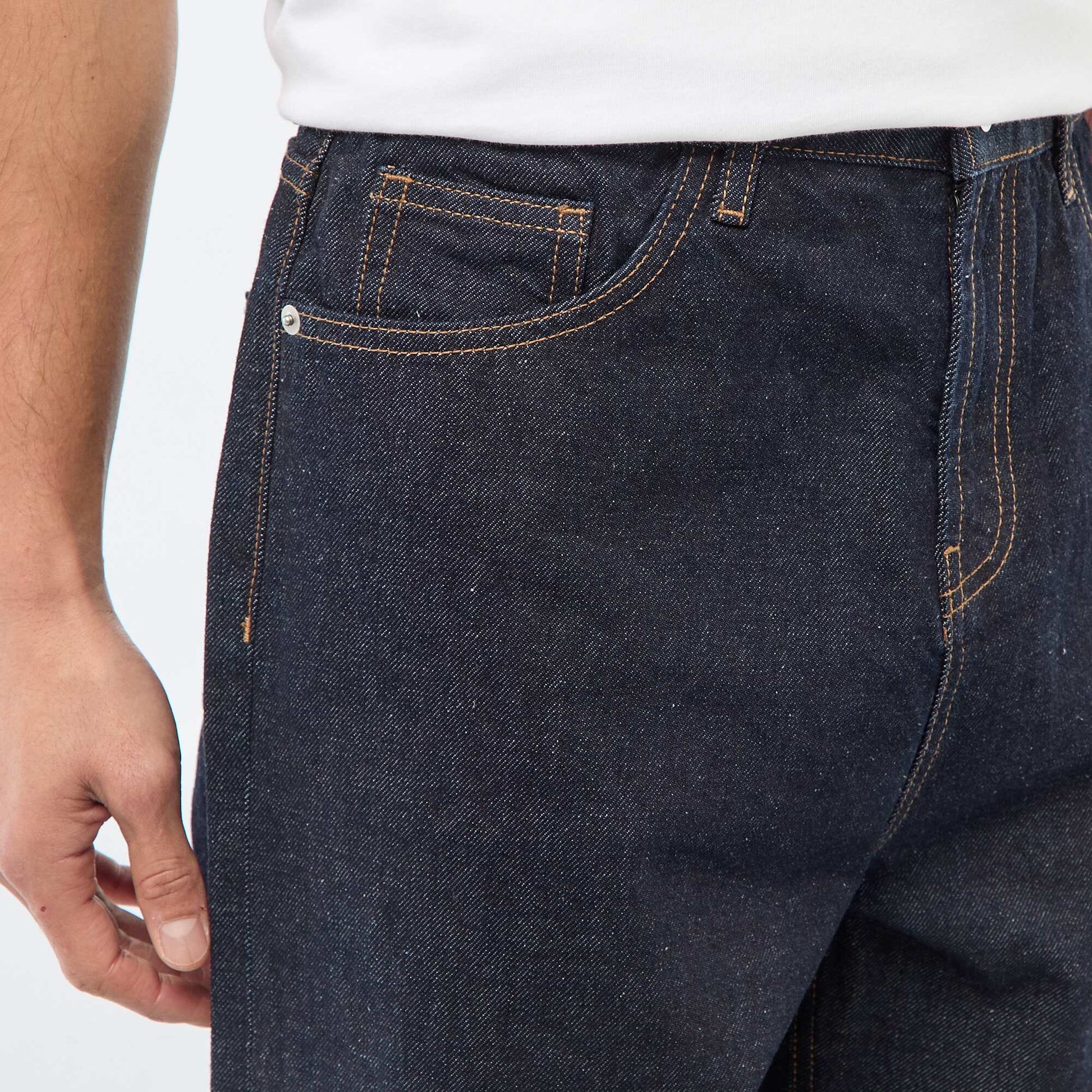 Jean regular base à revers - L32 RINCE