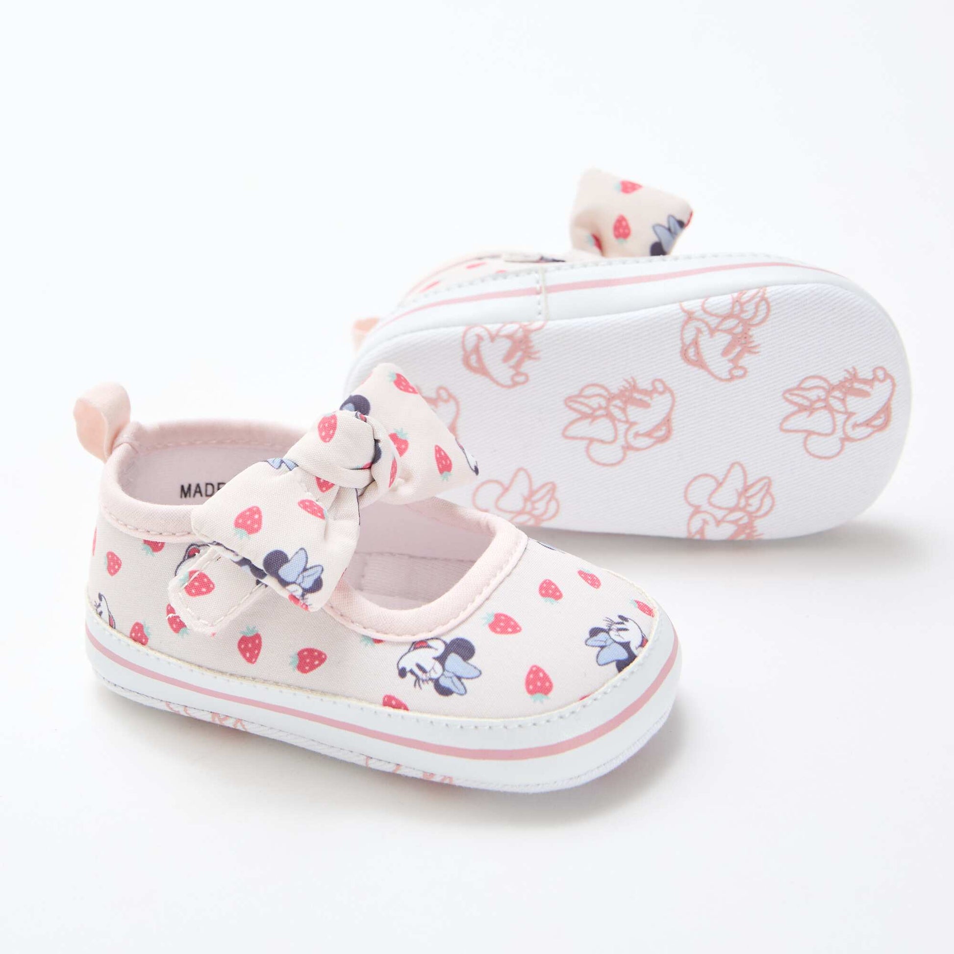 Ballerines 'Disney' à scratch ROSE PâLE