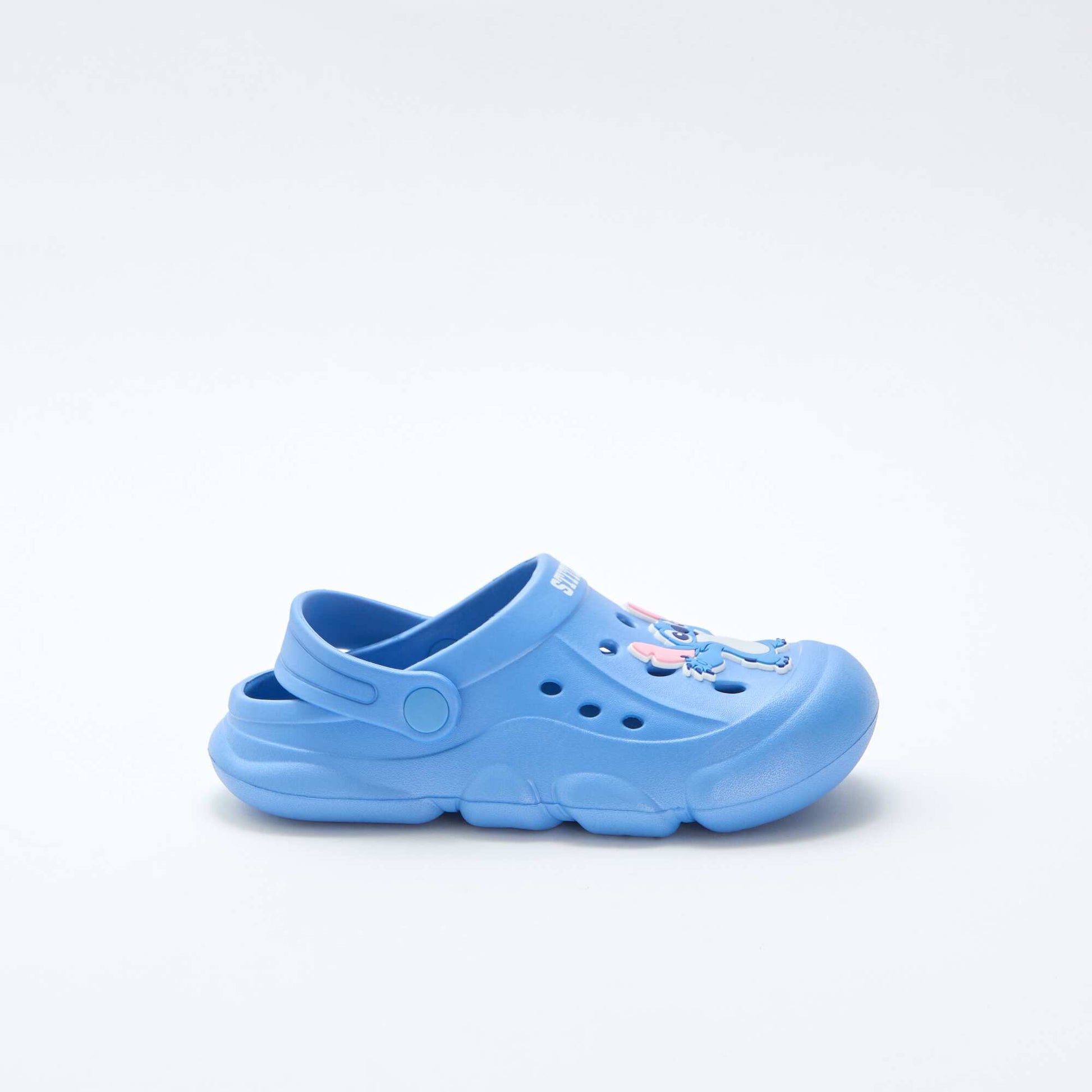 Paire de mules animées 'Disney' 'Stitch' uni BLEU