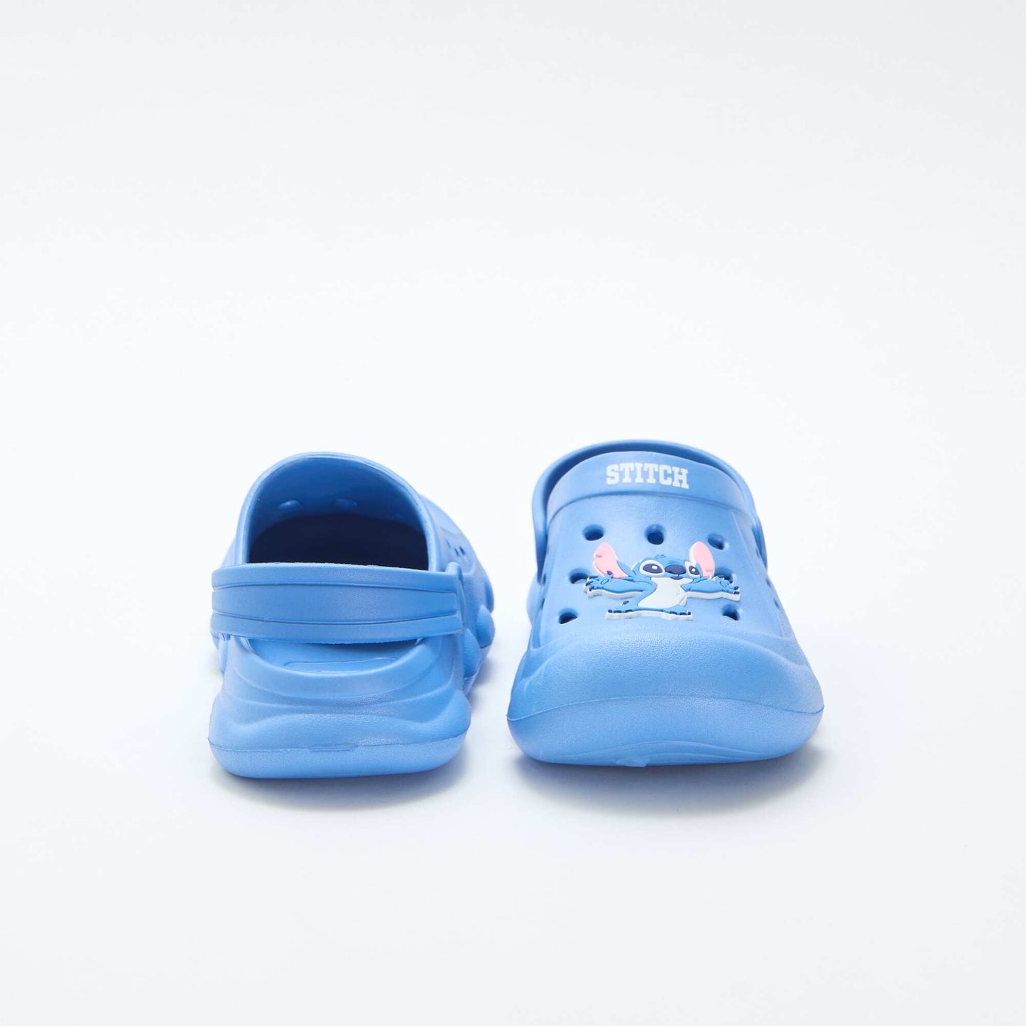 Paire de mules animées 'Disney' 'Stitch' uni BLEU