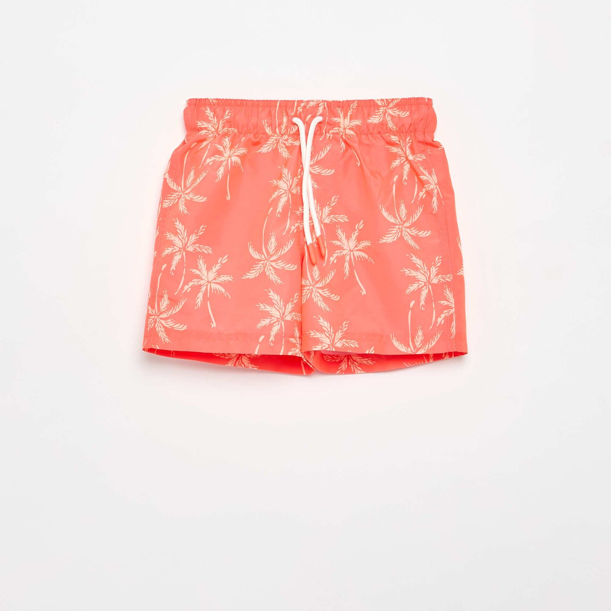 Bermuda de bain imprimé 'mer' all-over ORANGE