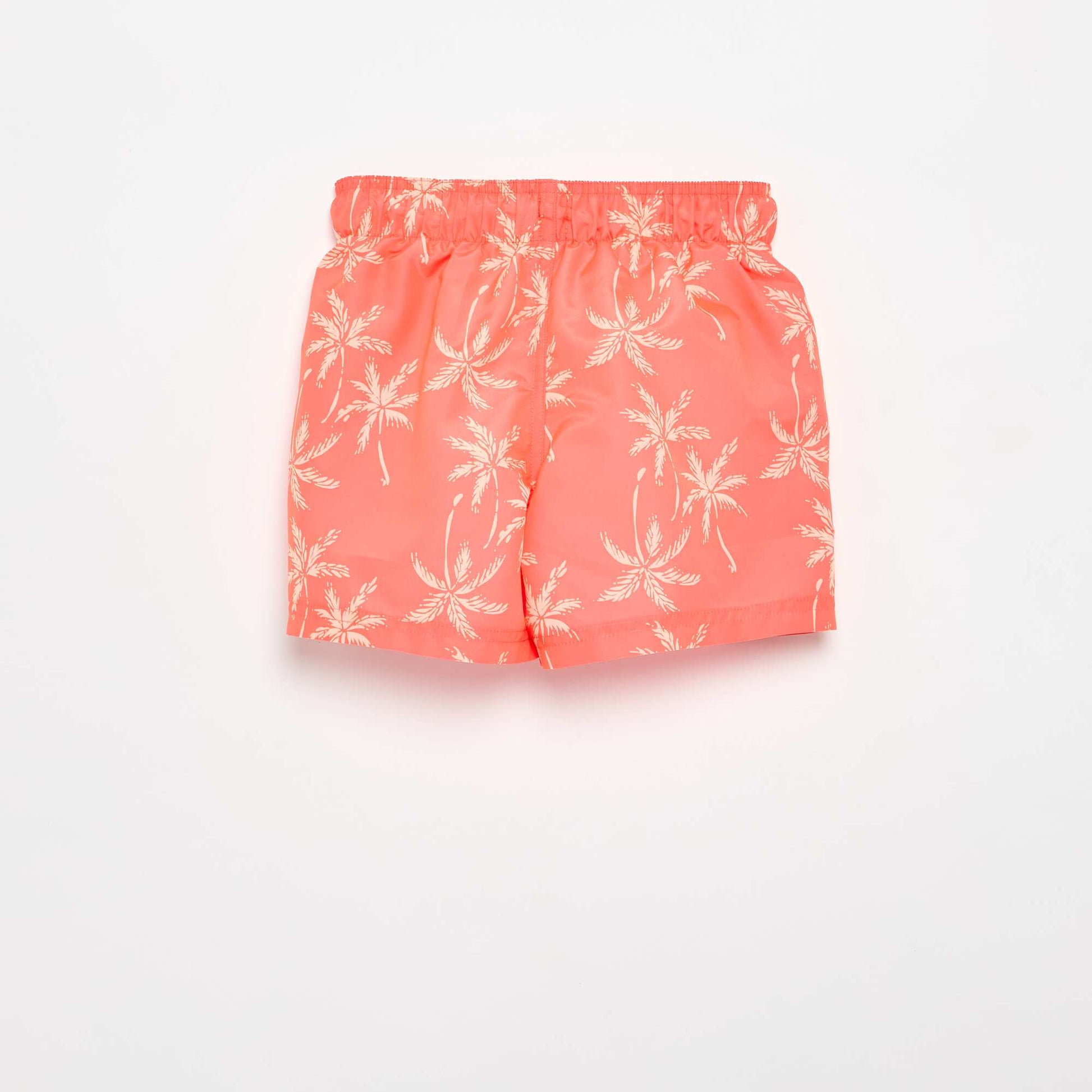 Bermuda de bain imprimé 'mer' all-over ORANGE