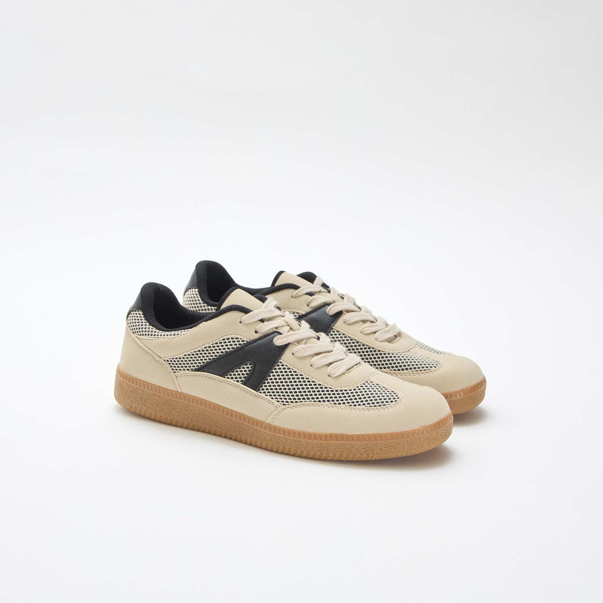 Baskets en mesh BEIGE