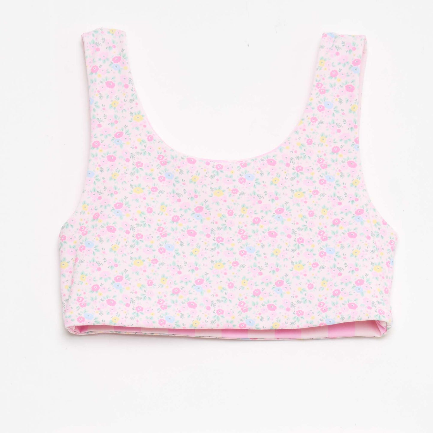 Maillot de bain imprimé réversible - 2 pièces ROSE