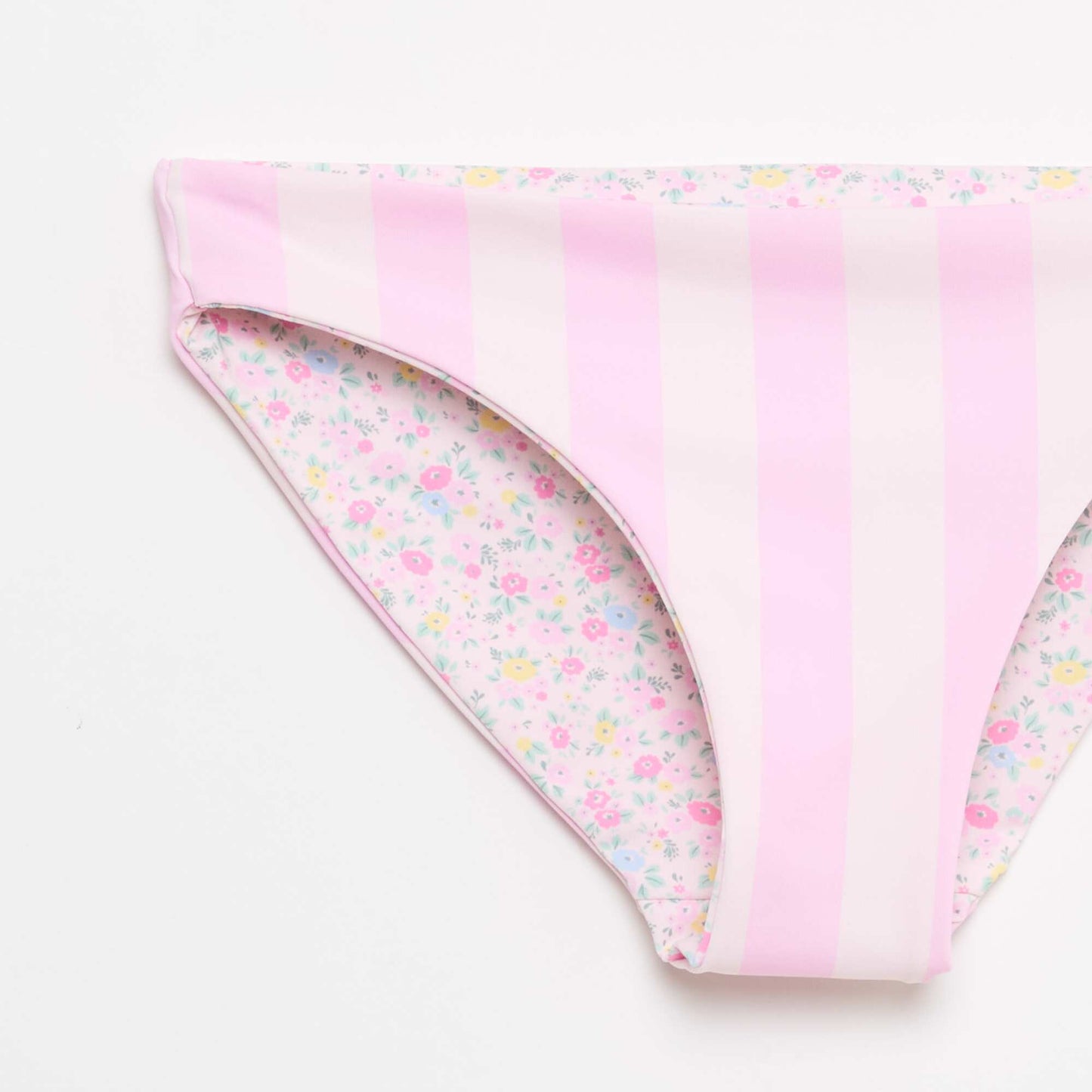 Maillot de bain imprimé réversible - 2 pièces ROSE