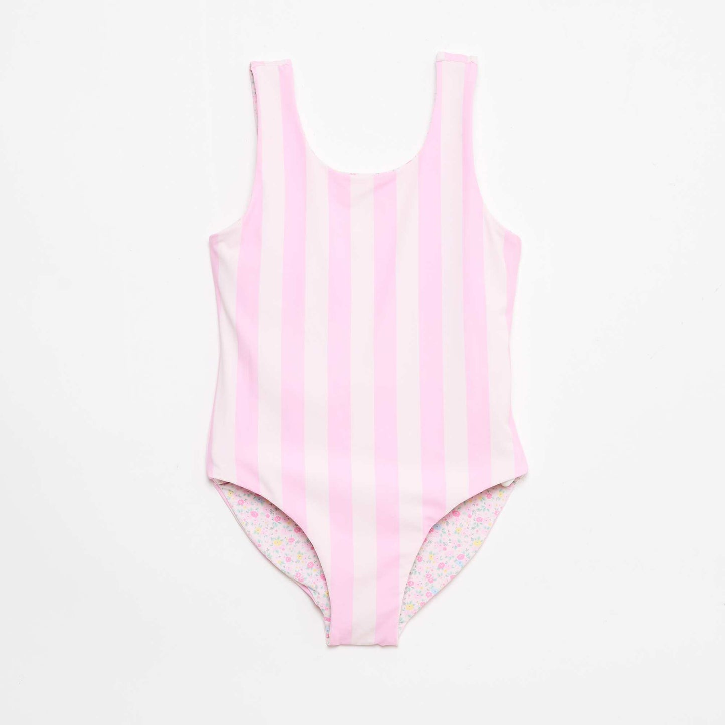 Maillot de bain 1 pièce réversible ROSE