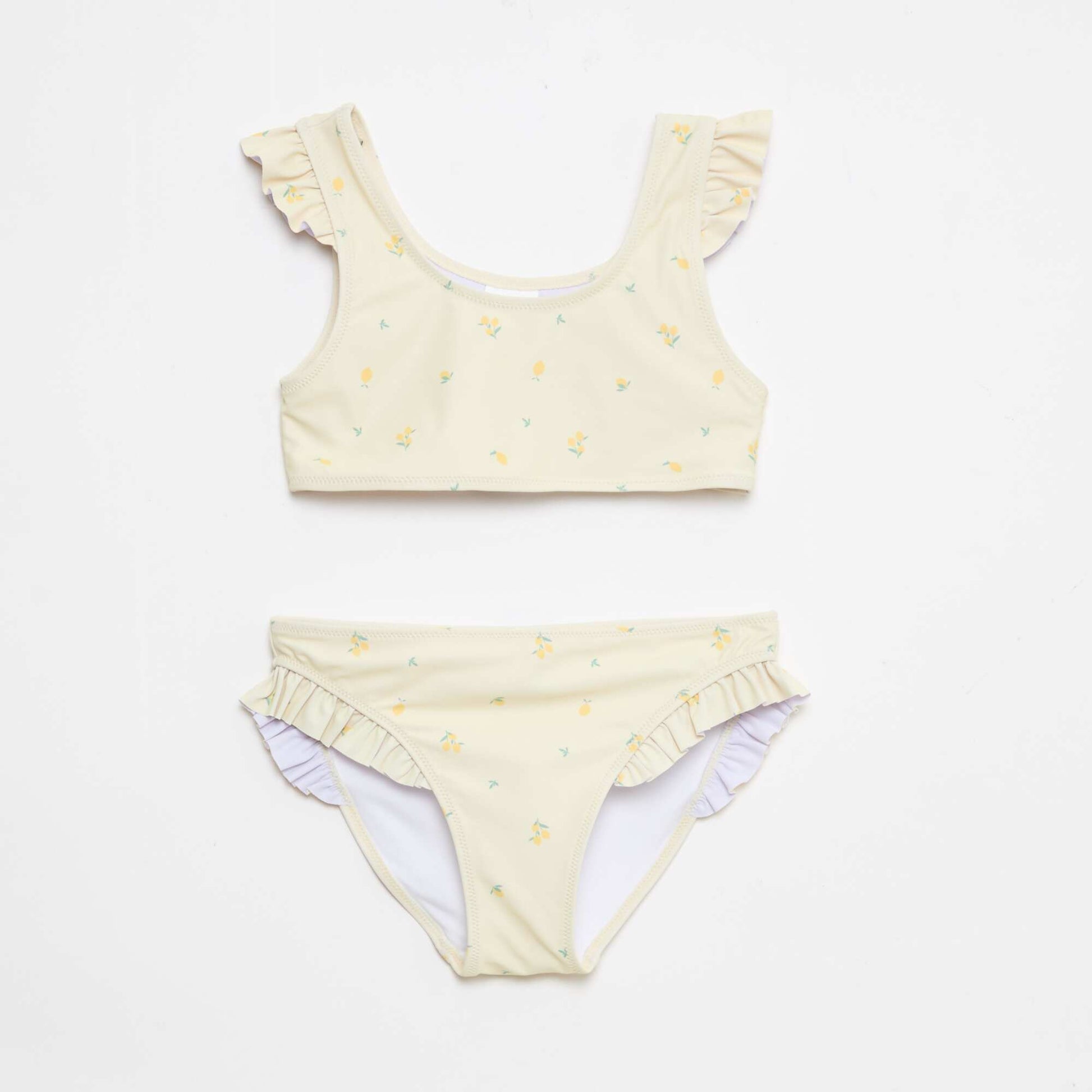 Maillot de bain all-over - 2 pièces JAUNE