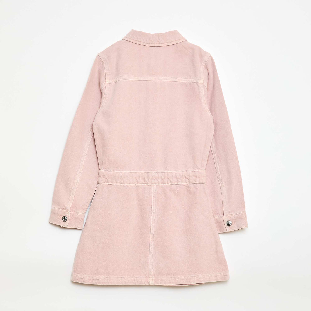 Robe denim avec col chemise ROSE