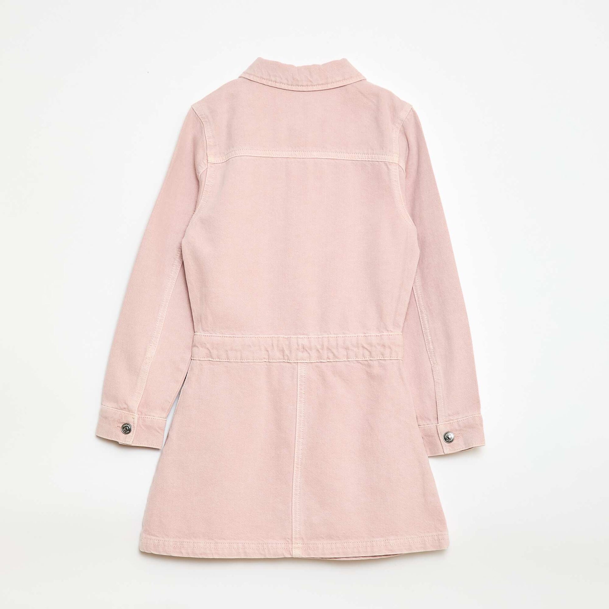 Robe denim avec col chemise ROSE
