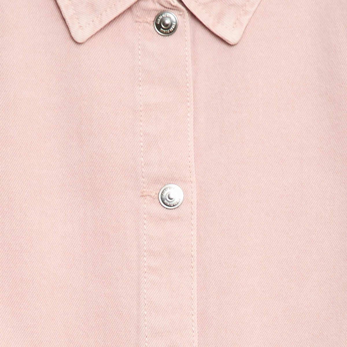 Robe denim avec col chemise ROSE