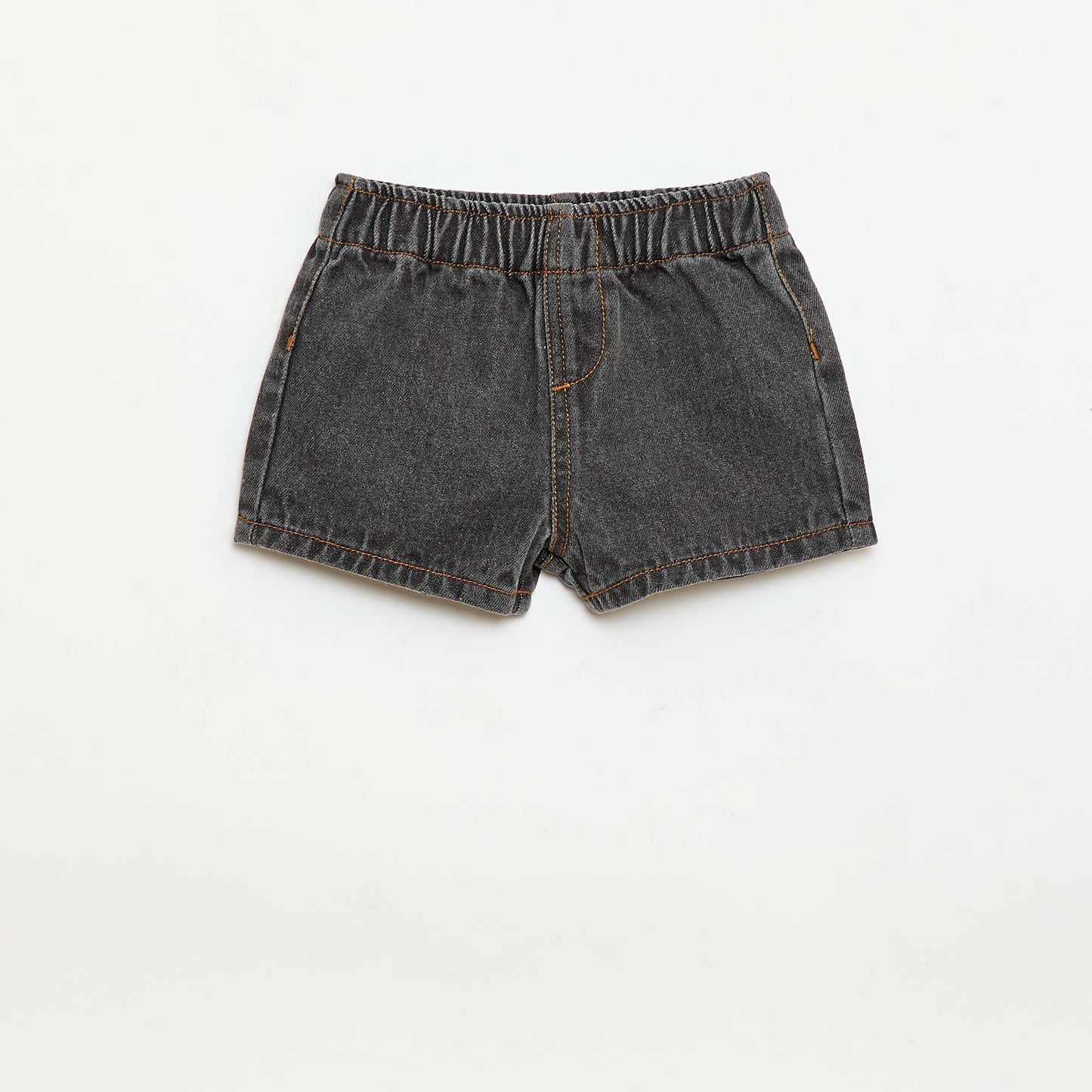 Short en denim GRIS