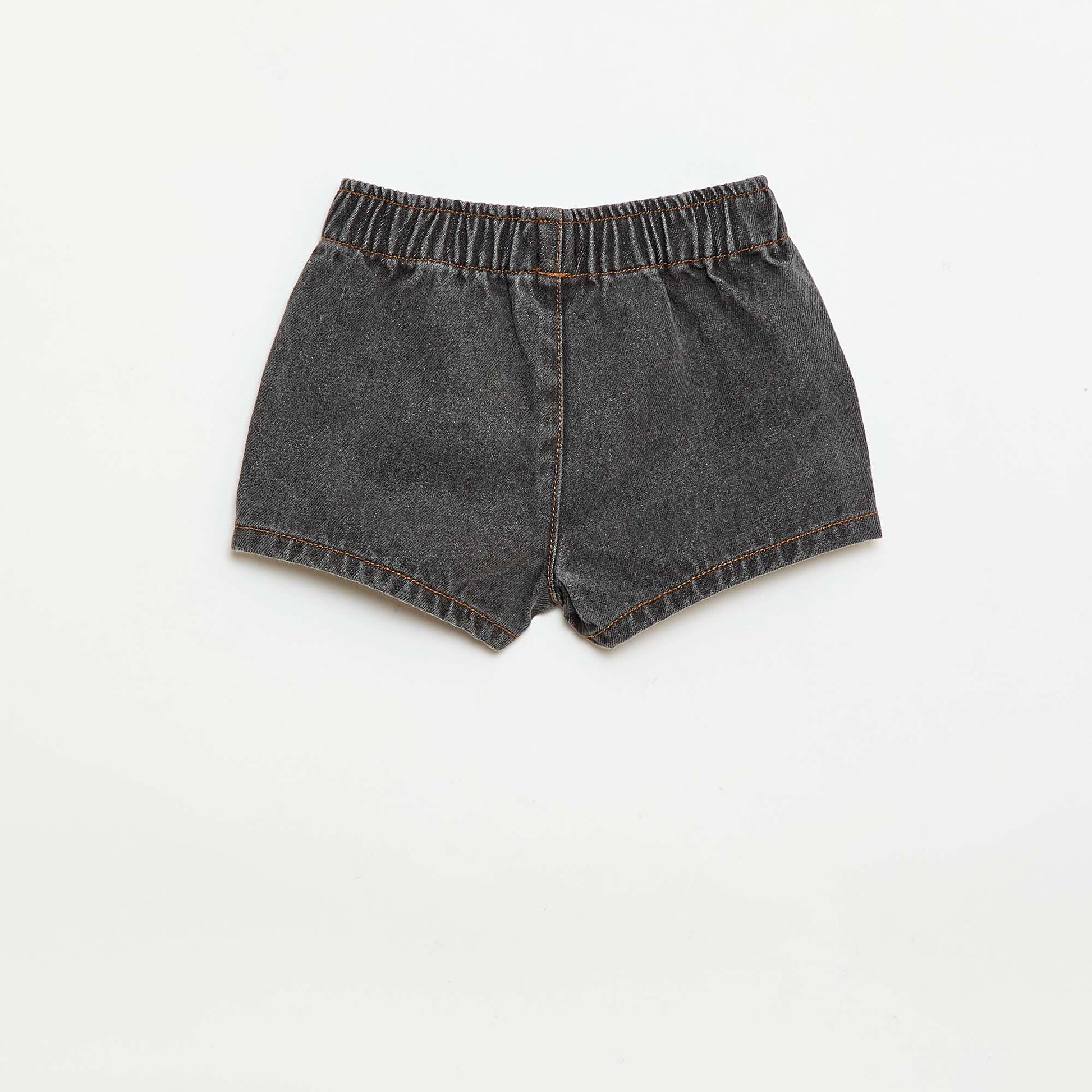 Short en denim GRIS