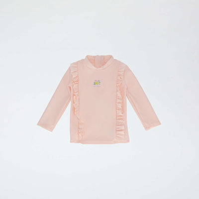 T-shirt de bain à manches longues ROSE