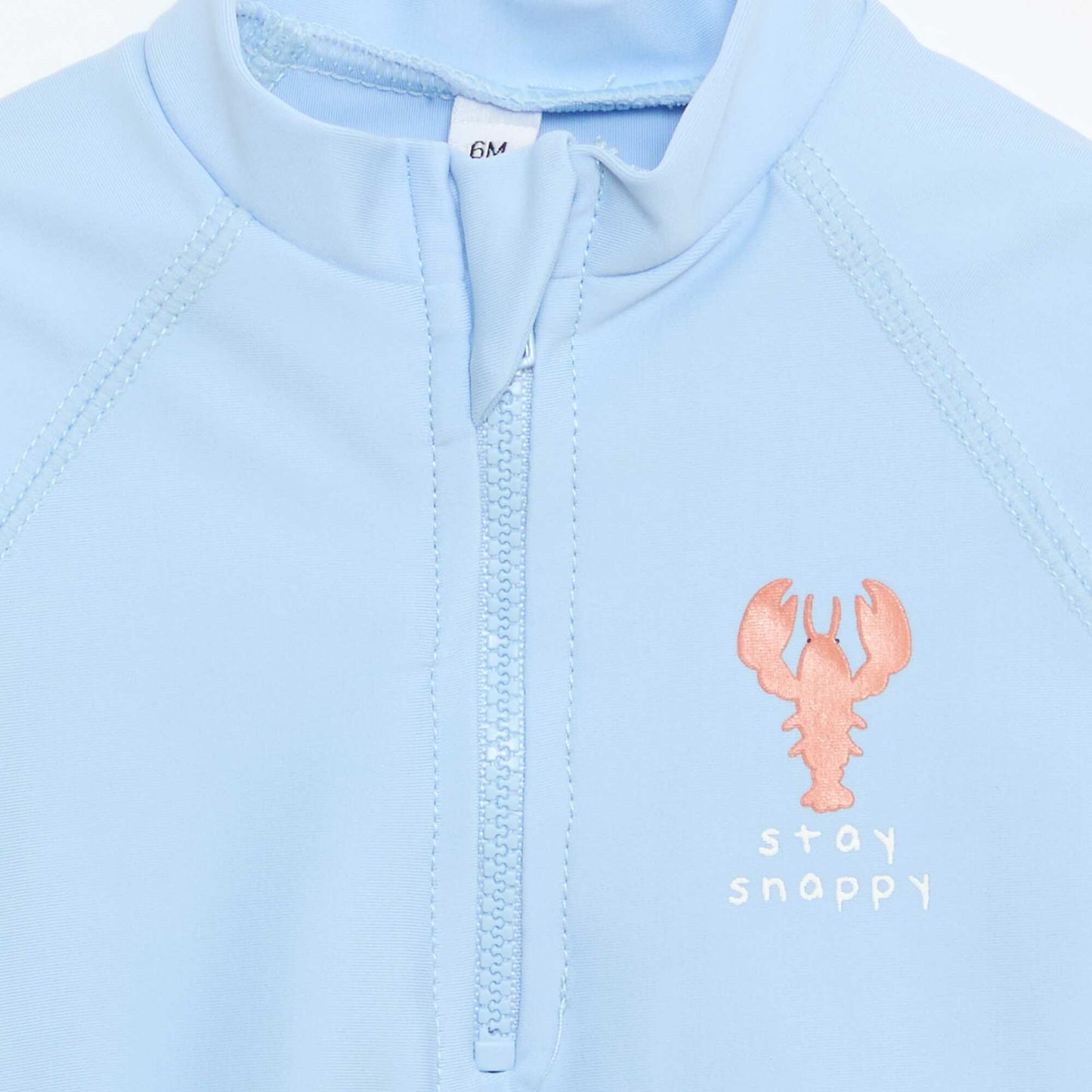T-shirt de bain à manches longues BLEU