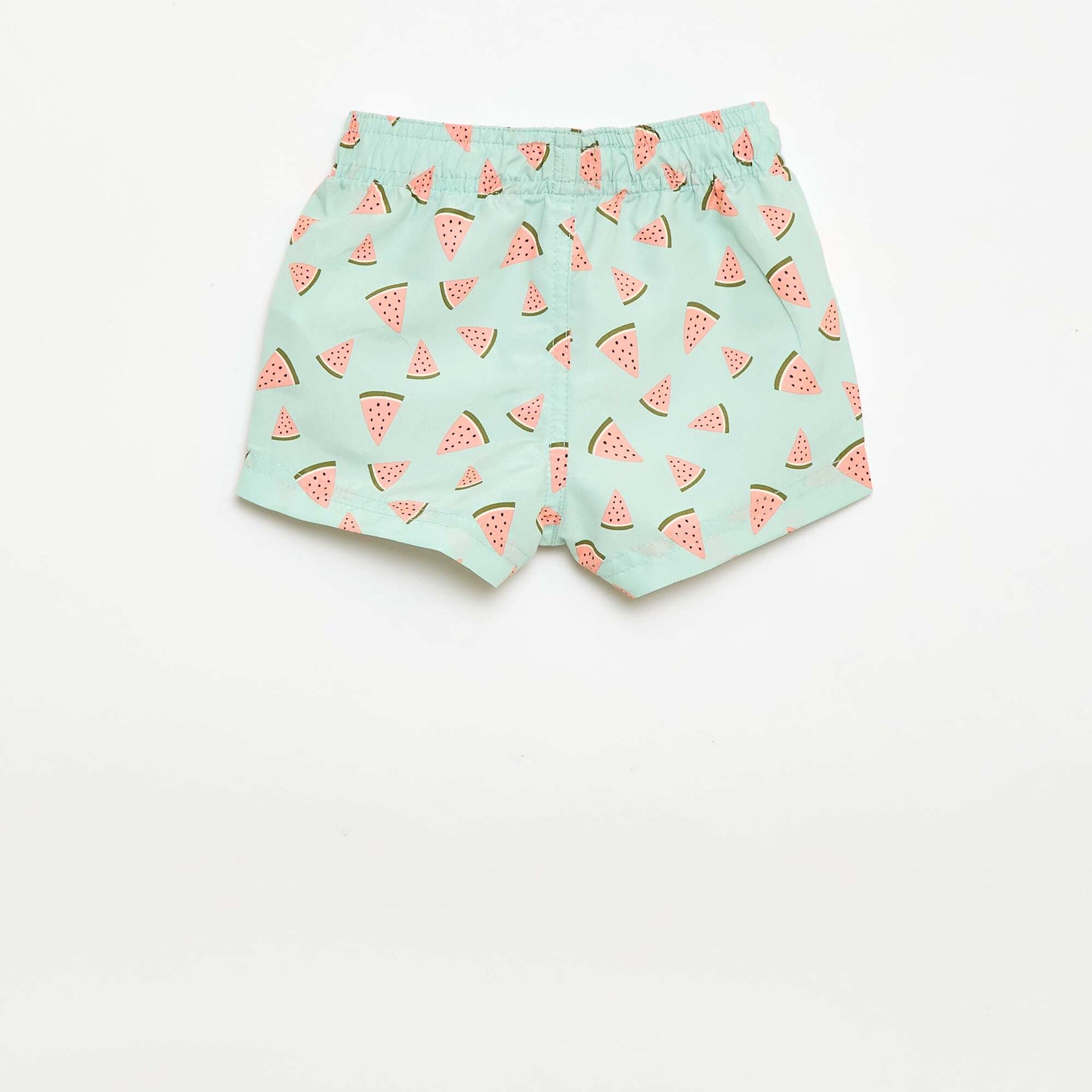 Short de bain à motifs VERT