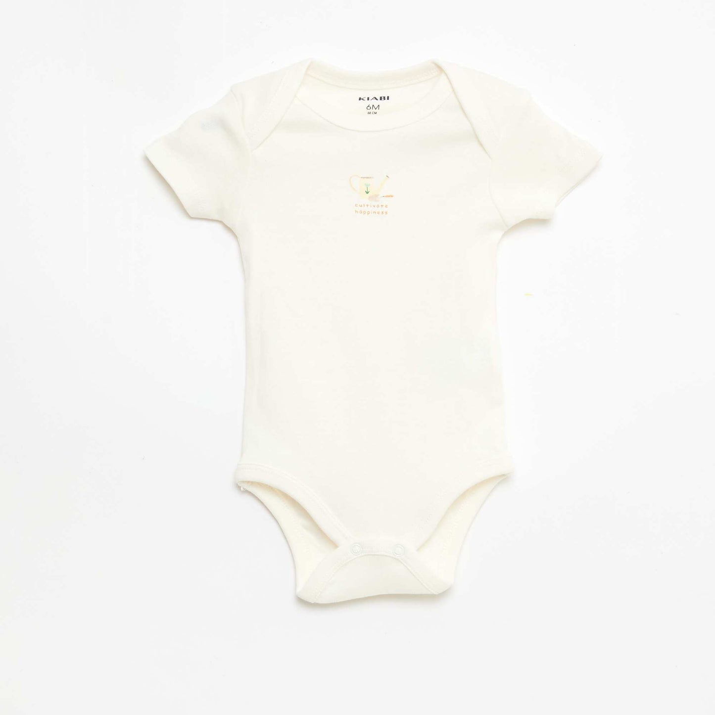 Lot de 5 bodies manches courtes en coton BLEU