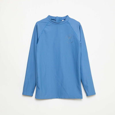 T-shirt de bain à manches longues BLEU
