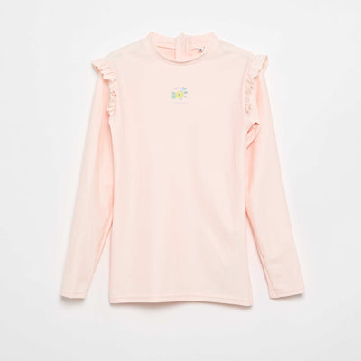 Tee-shirt de bain anti UV ROSE