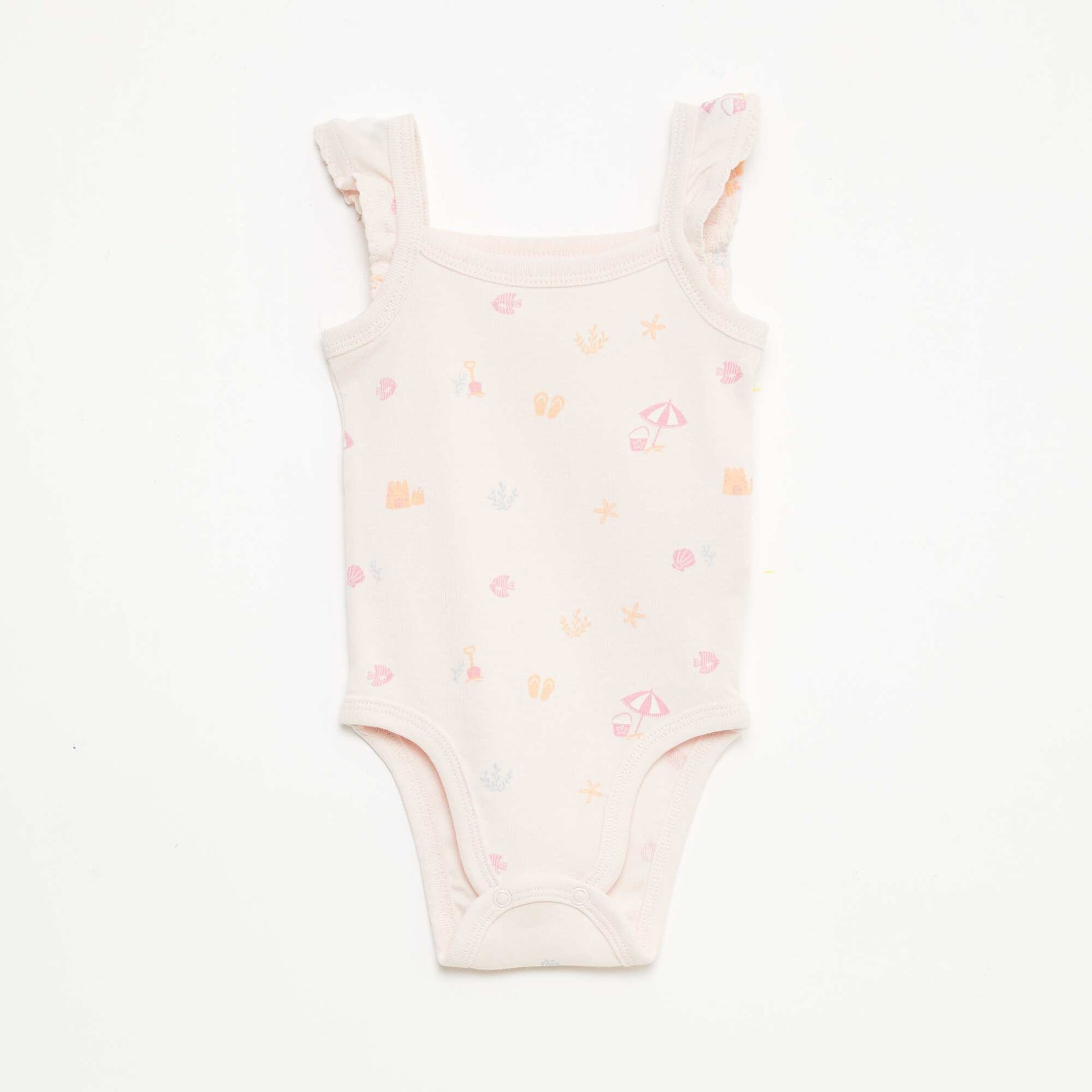 Lot de 3 bodies sans manches ROSE
