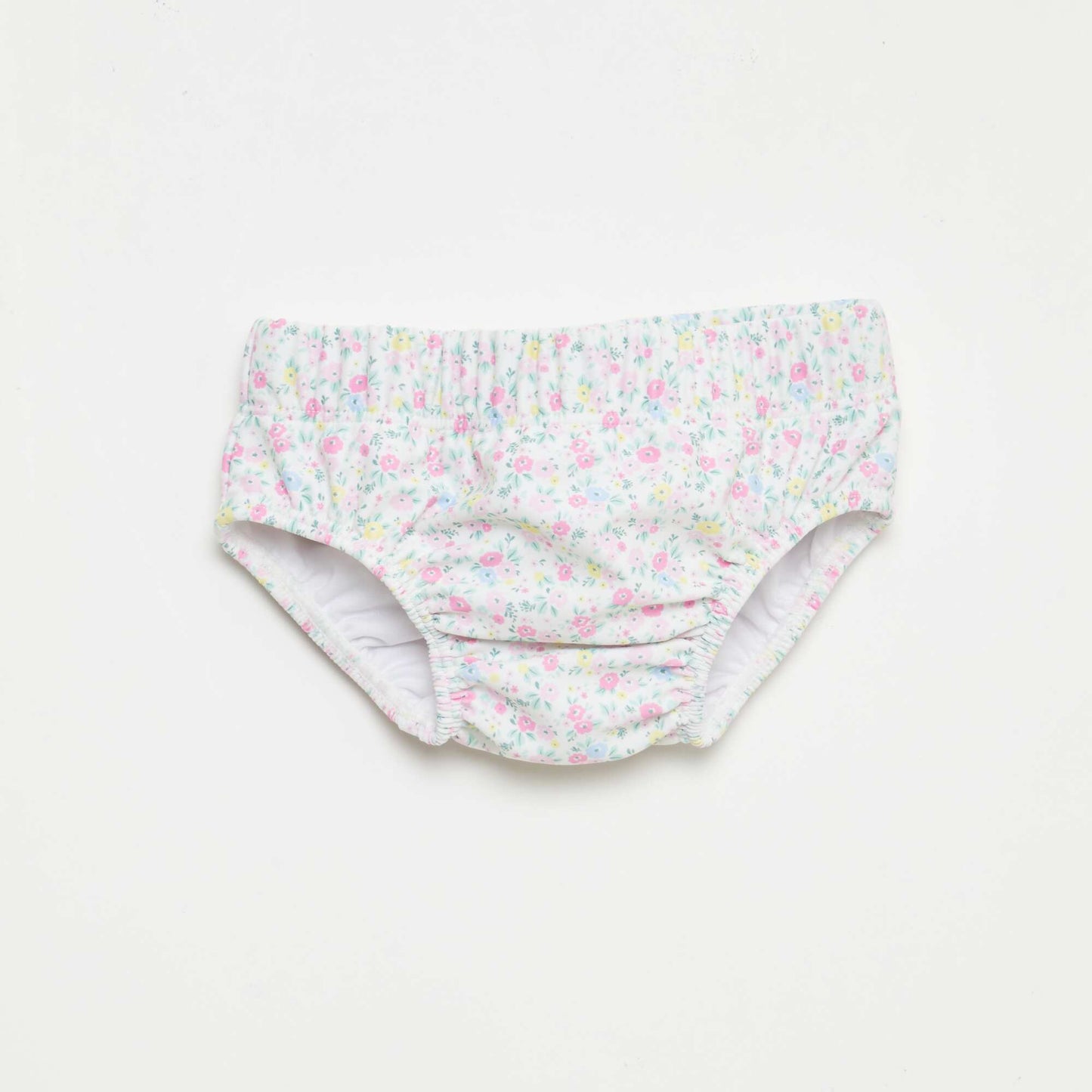 Slip de bain à motifs BLANC