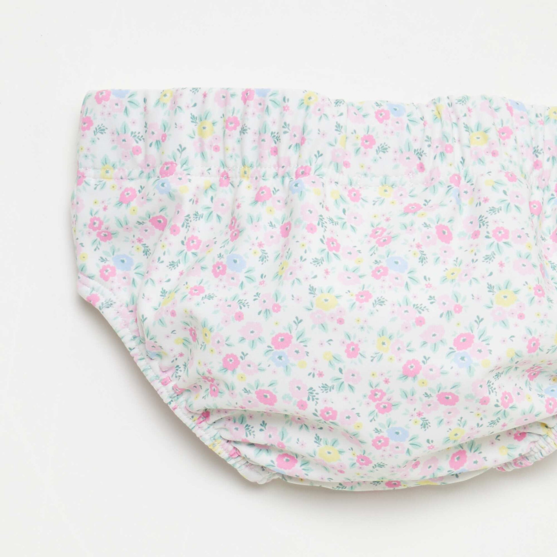 Slip de bain à motifs BLANC