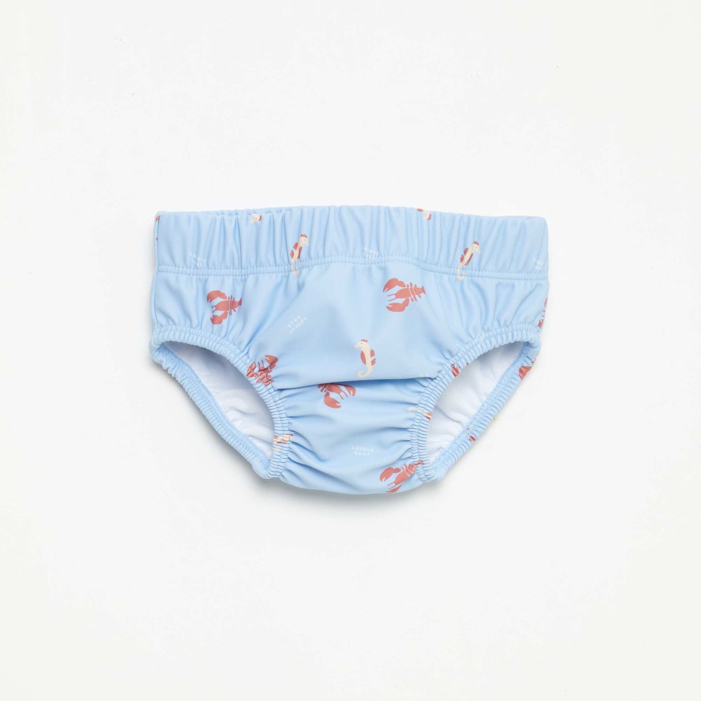 Slip de bain à motifs BLEU