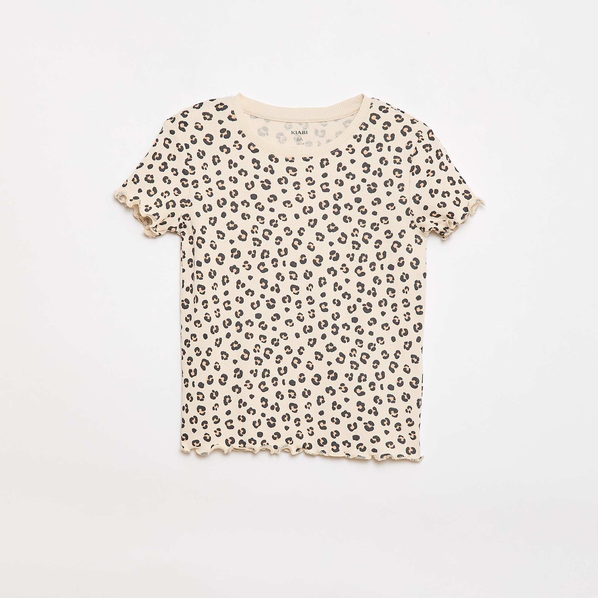 Lot de t-shirts côtelés - 2 pièces BEIGE