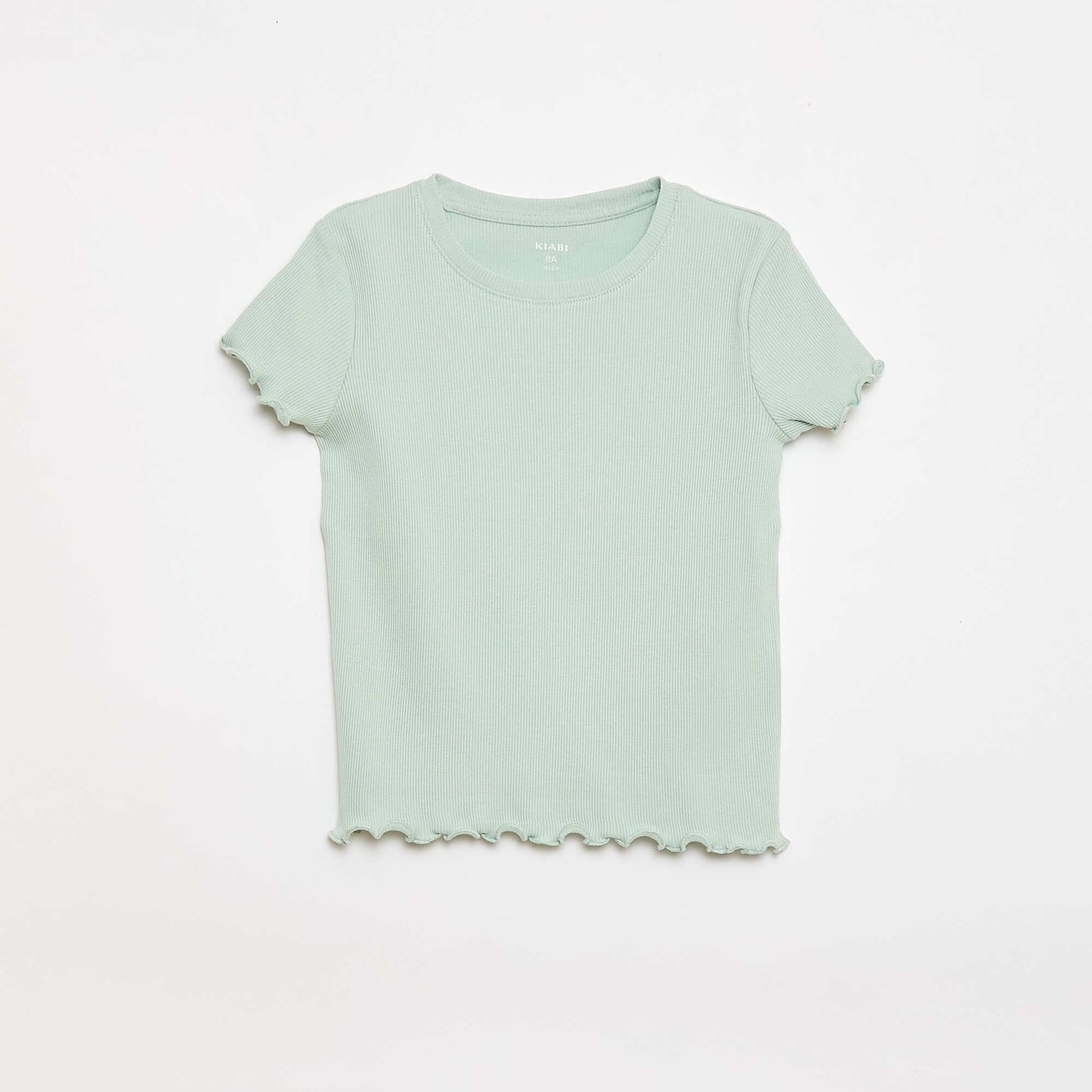 Lot de t-shirts côtelés - 2 pièces BLANC