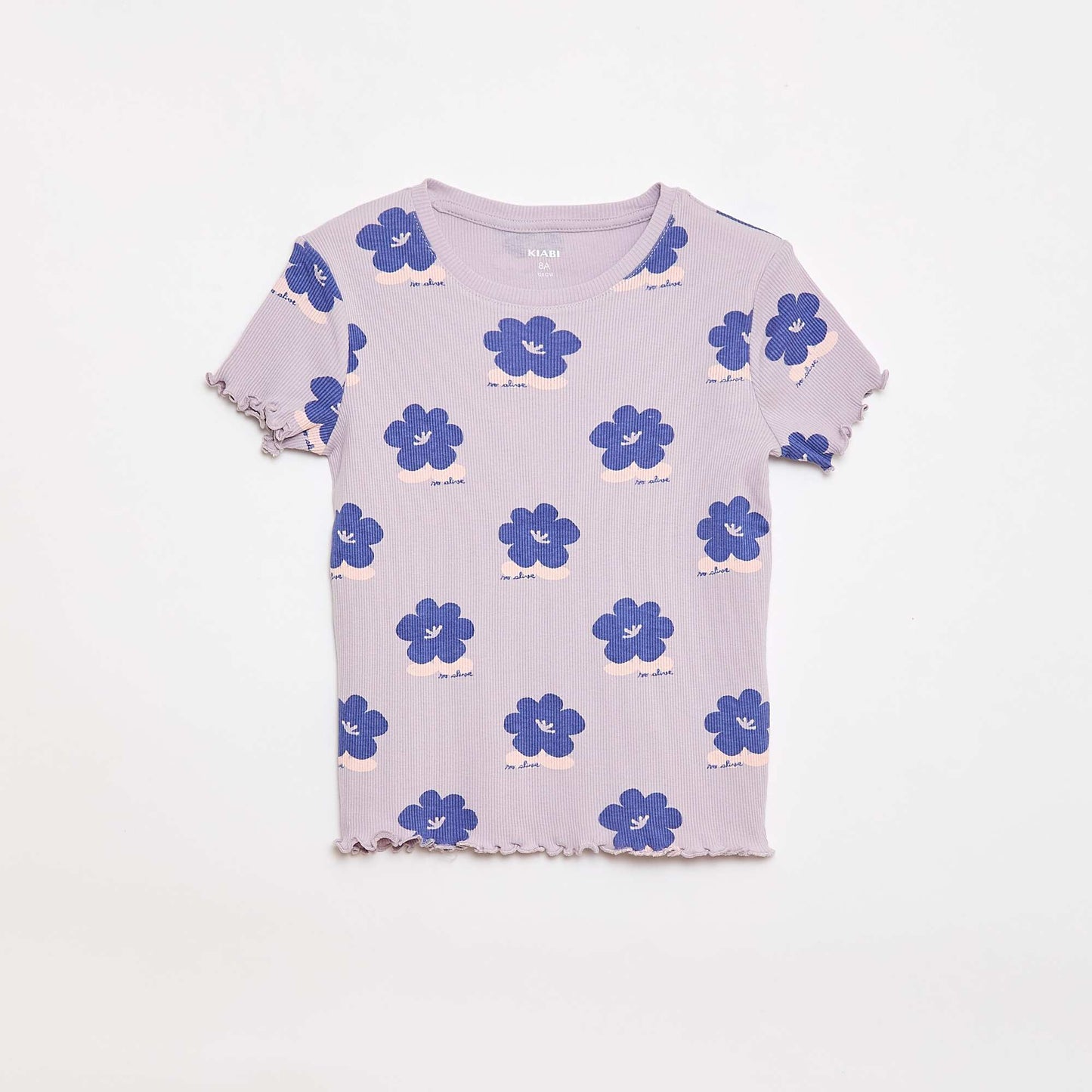 Lot de t-shirts côtelés - 2 pièces VIOLET