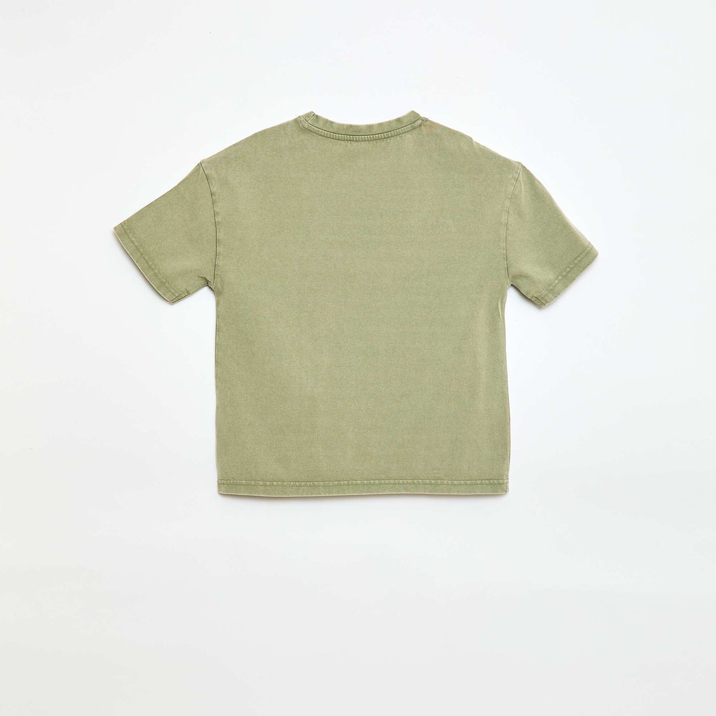 T-shirt oversize effet délavé KAKI