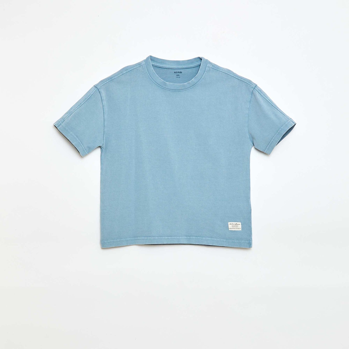 T-shirt oversize effet délavé BLEU